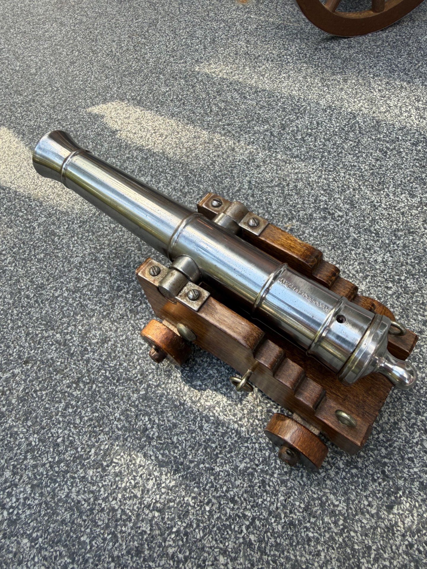 Vorderladerkanone Jukar Schiffskanone Hinterlader cal .45 Kanone – Bild 6
