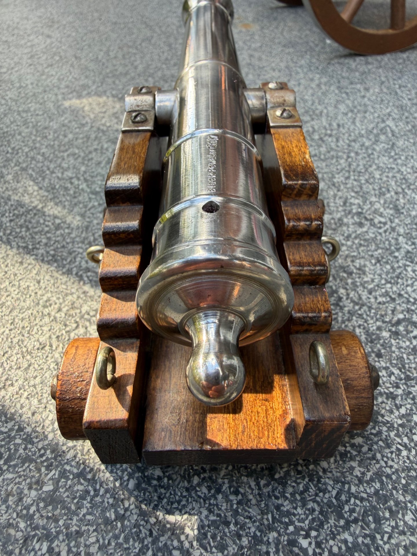 Vorderladerkanone Jukar Schiffskanone Hinterlader cal .45 Kanone – Bild 3