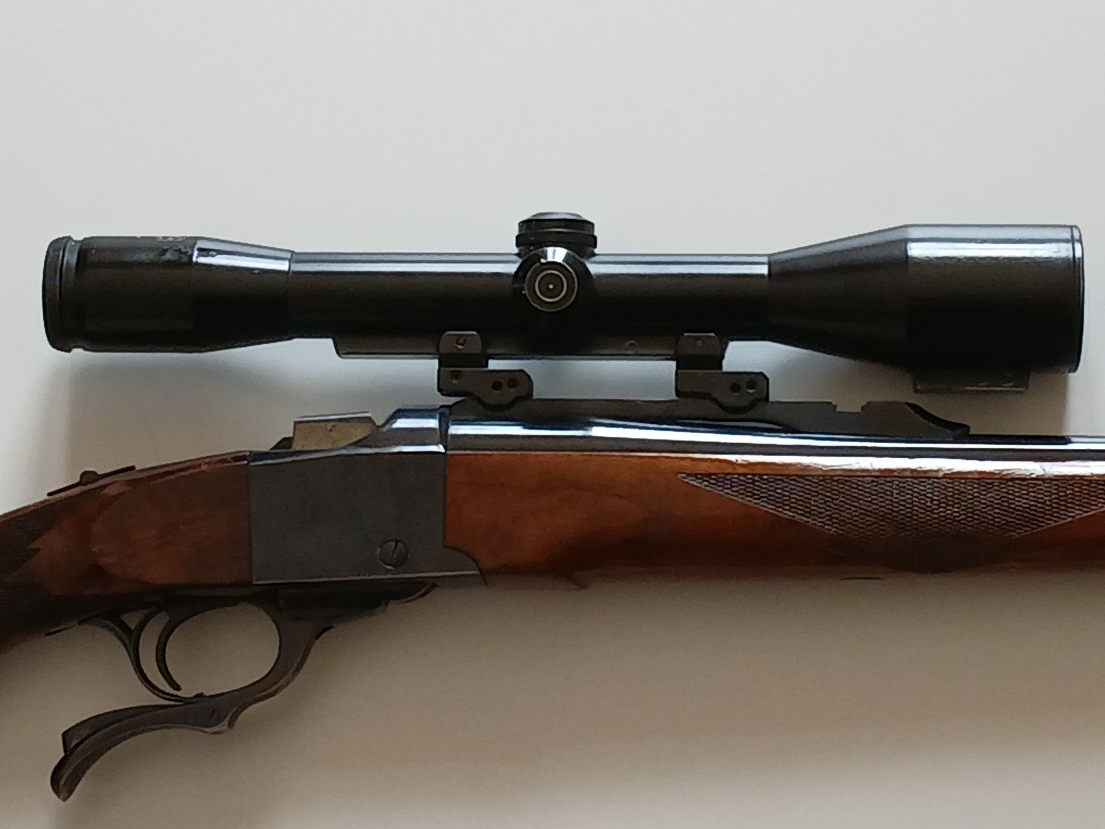 Ruger Nr.1. Blockbüchse Kal .243 Win mit ZF – Bild 3