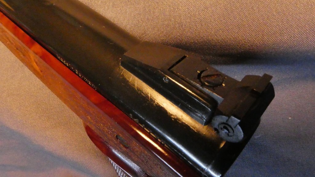 Weihrauch Knicklauf-Luftpistole HW 70, wie neu, aus den Achtzigern – Bild 4