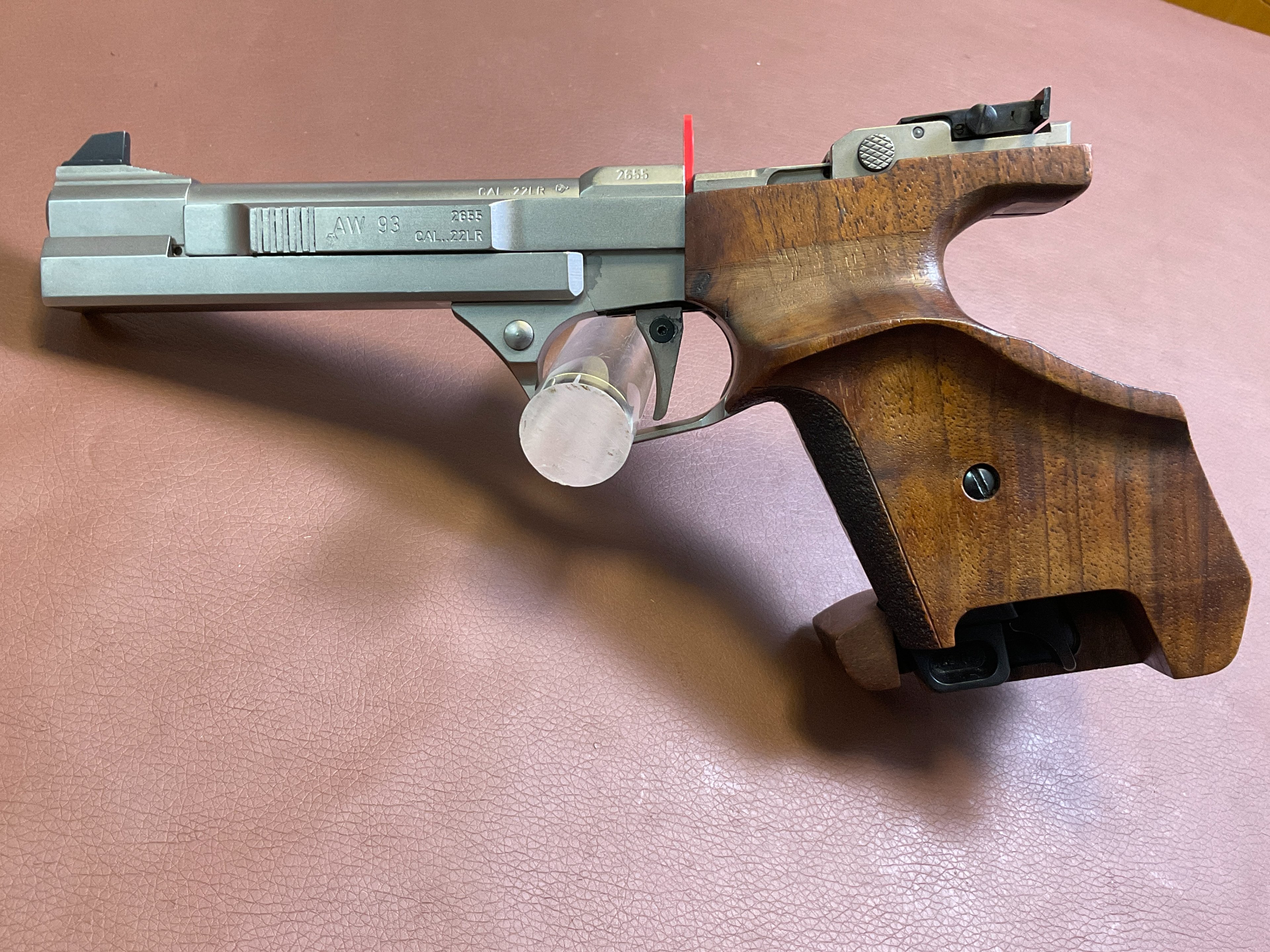 Sportpistole Feinwerkbau Mod. AW93 im Kaliber .22lr SNR 2655 – Bild 2