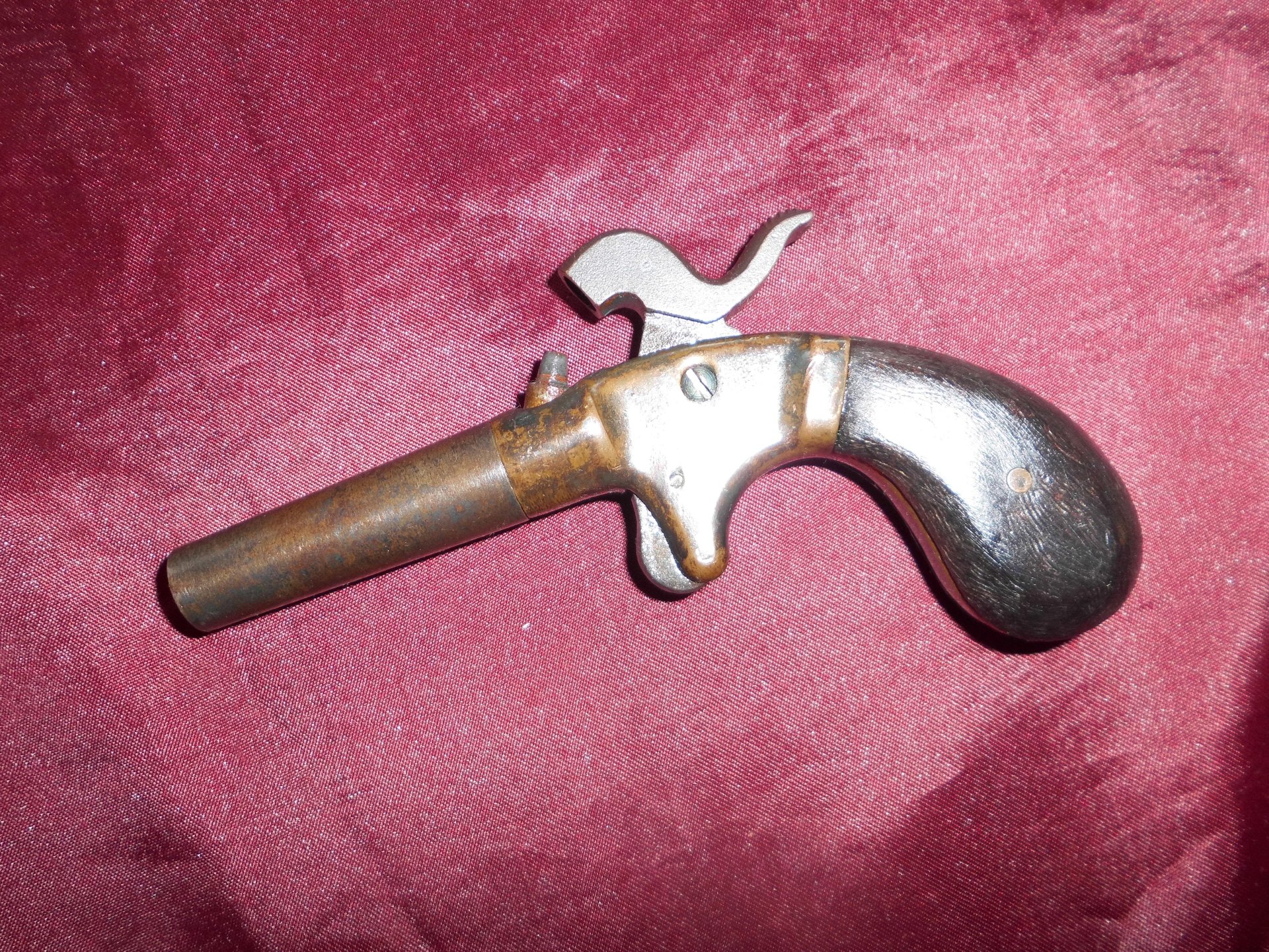 TOP 1A Perkussion Derringer massiv Cal.8mm – Bild 3