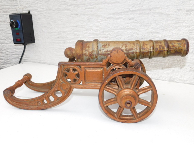 Vollstahl Kanone super selten groß – Bild 4