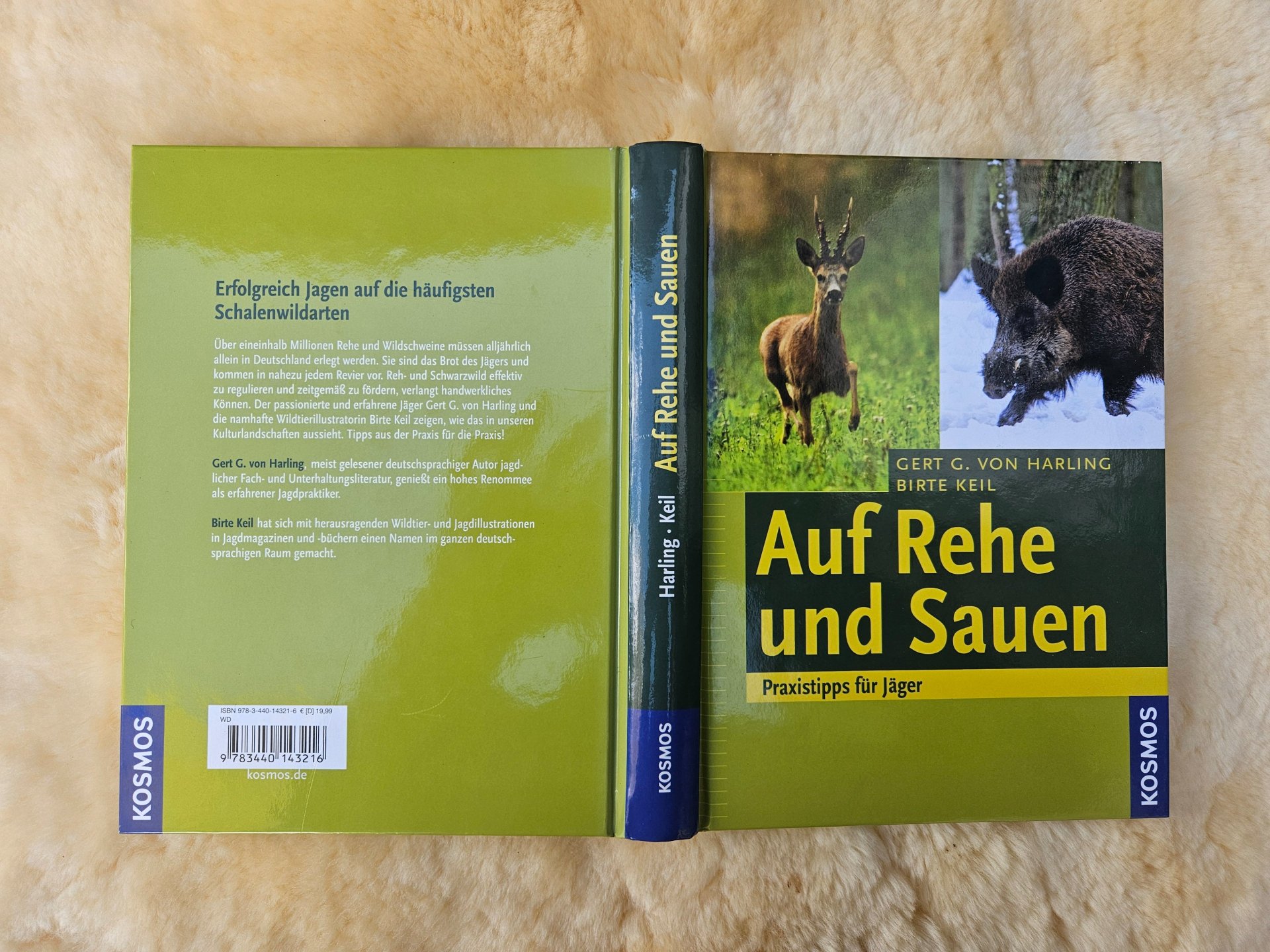 Gert G. Von Harling/ Birte Keil: Auf Rehe und Sauen (Praxistipps für Jäger) KOSMOS Verlag – Bild 1