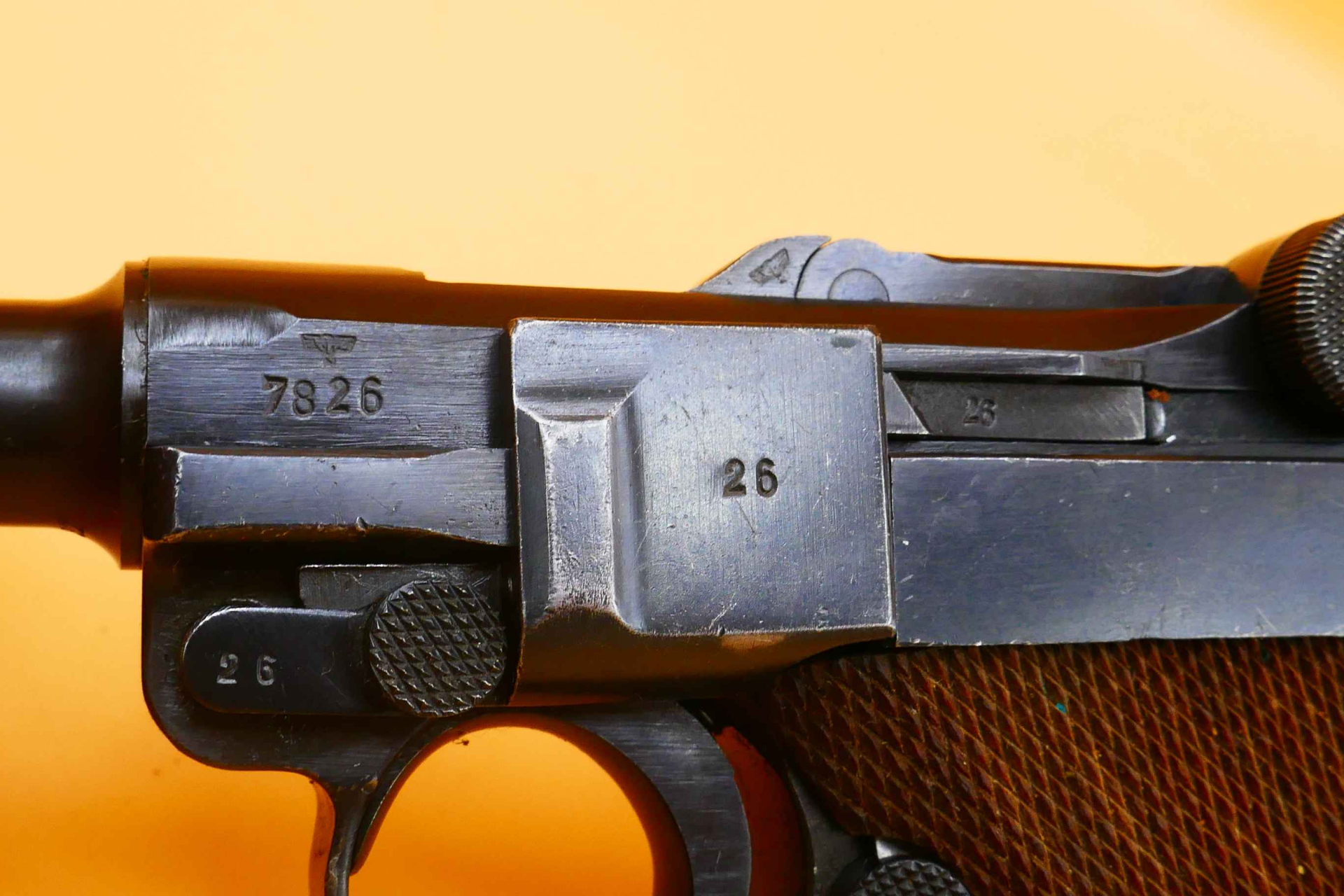 P08 Mauser Pistole 08 Parabellum 1941 Polizei no Krieghoff Zella Wehrmacht – Bild 6