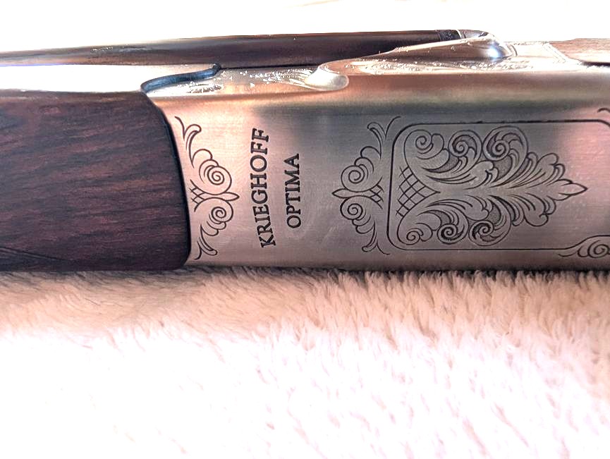 Krieghoff Optima DBD Doppelbüchsdrilling .30R Blaser 20/76 Mag – Bild 3