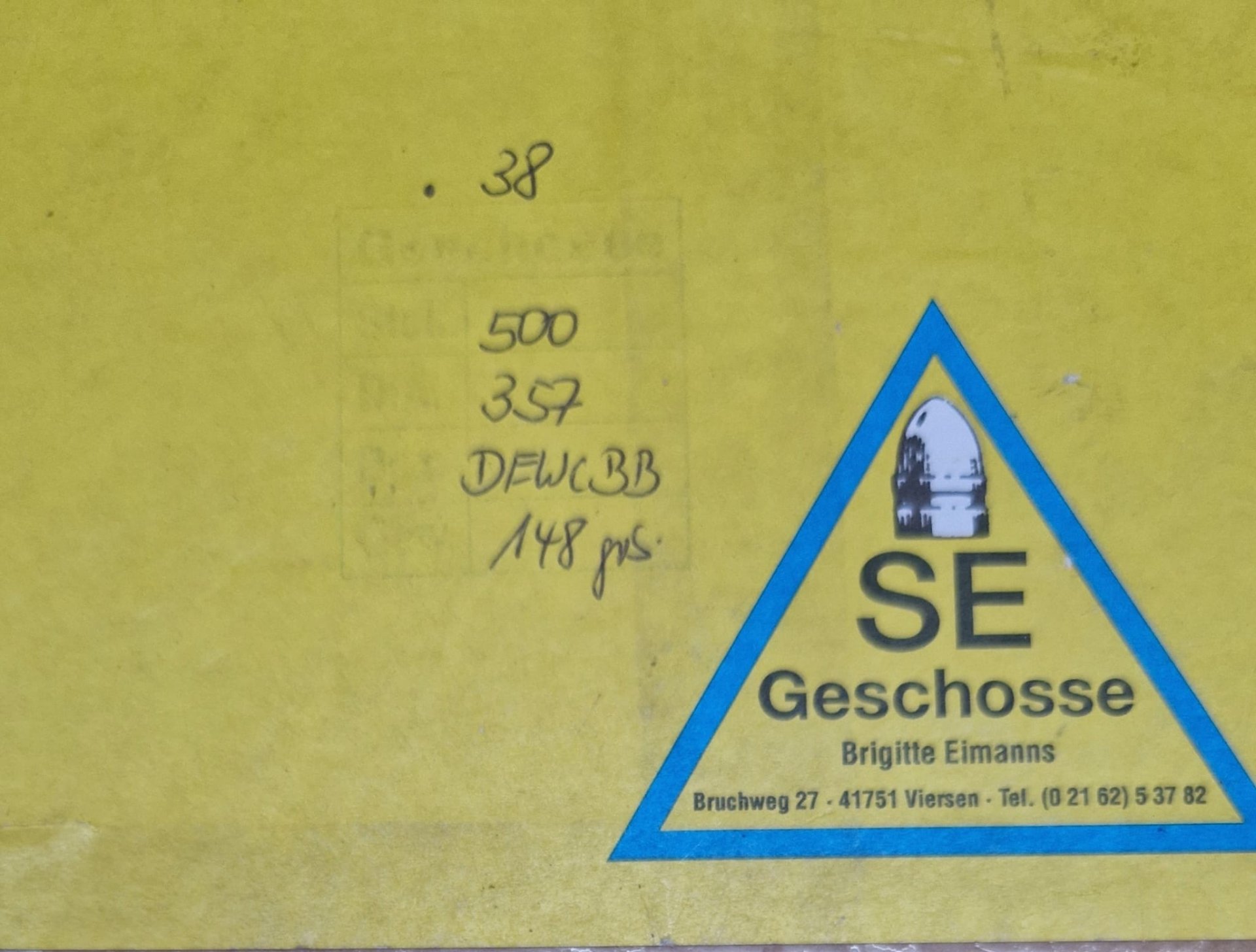 38-er SE Geschosse 148Grain – Bild 2