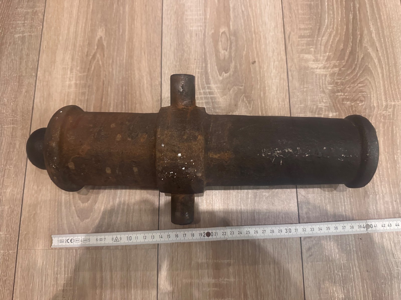 Kanonenrohr Kanone Böller 17kg antik – Bild 4