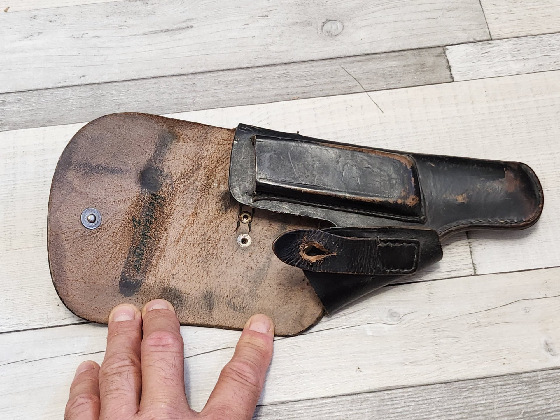 Alte Pistolentasche – Bild 3