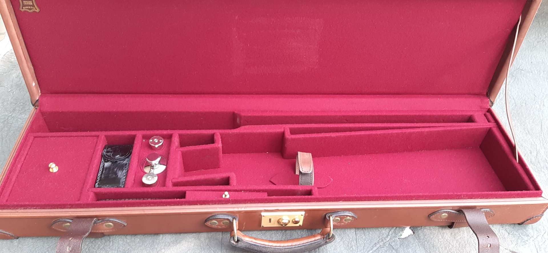 Leder-Flinten Koffer – Bild 4