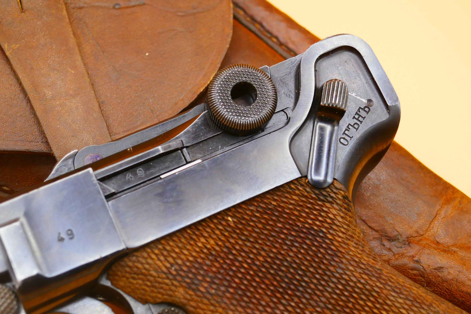 P08 Mauser 1938 Bulgarien Pistole 08 Parabellum no Krieghoff Zella Wehrmacht – Bild 2