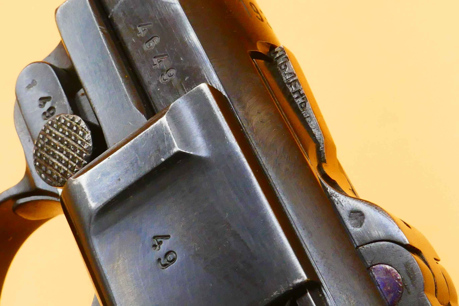 P08 Mauser 1938 Bulgarien Pistole 08 Parabellum no Krieghoff Zella Wehrmacht – Bild 3