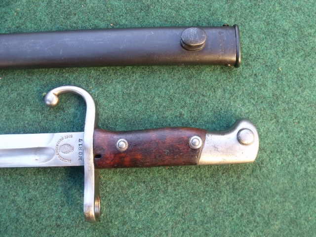 Seitengewehr Mauser M.1909 Argentinien WK Solingen – Bild 2