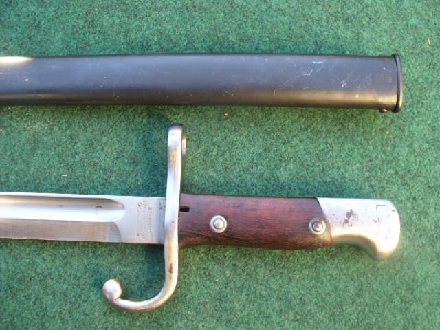 Seitengewehr Mauser M.1909 Argentinien WK Solingen – Bild 3