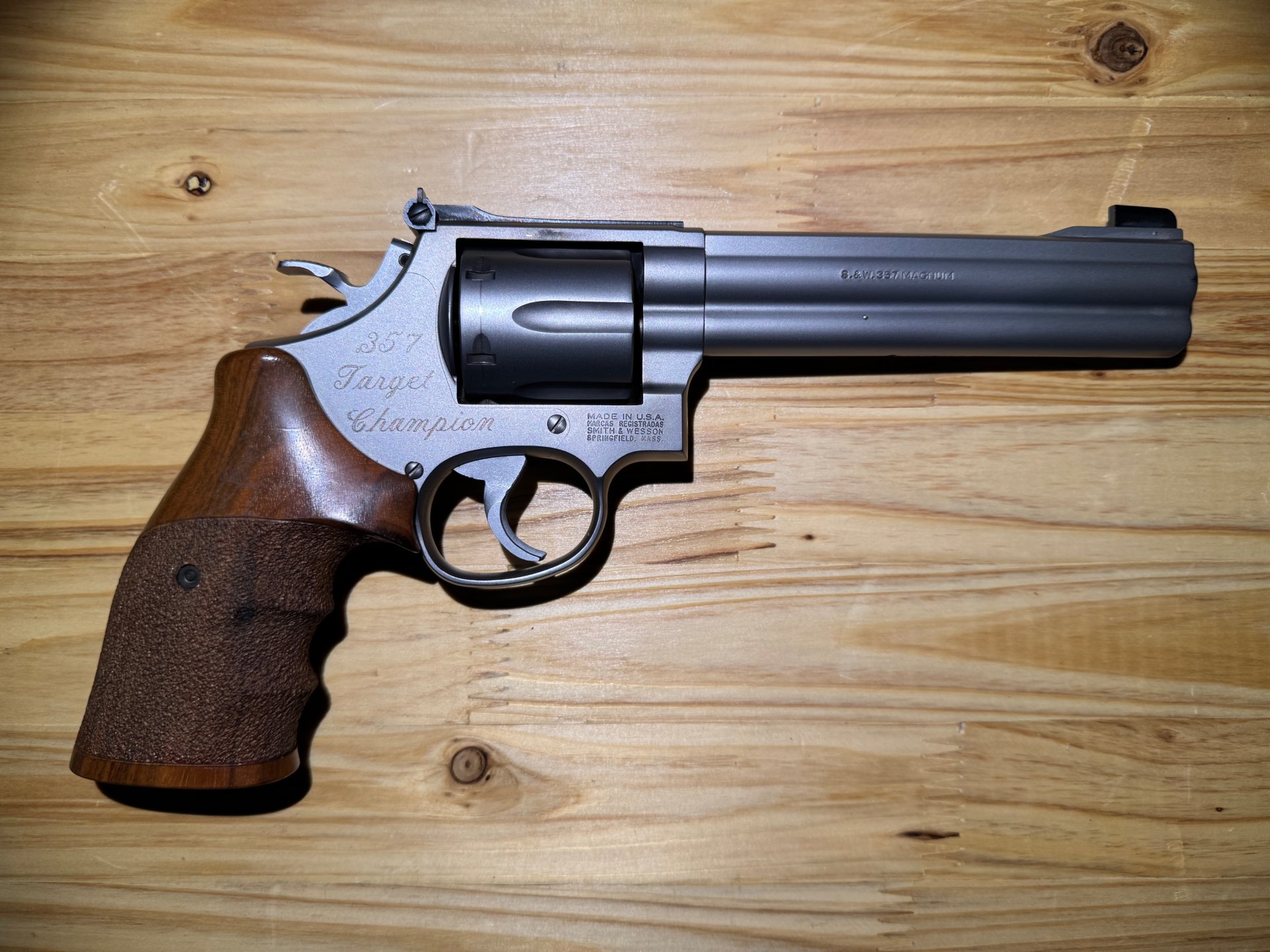 Smith and Wesson 686-3 Target Champion 6“ – Bild 2