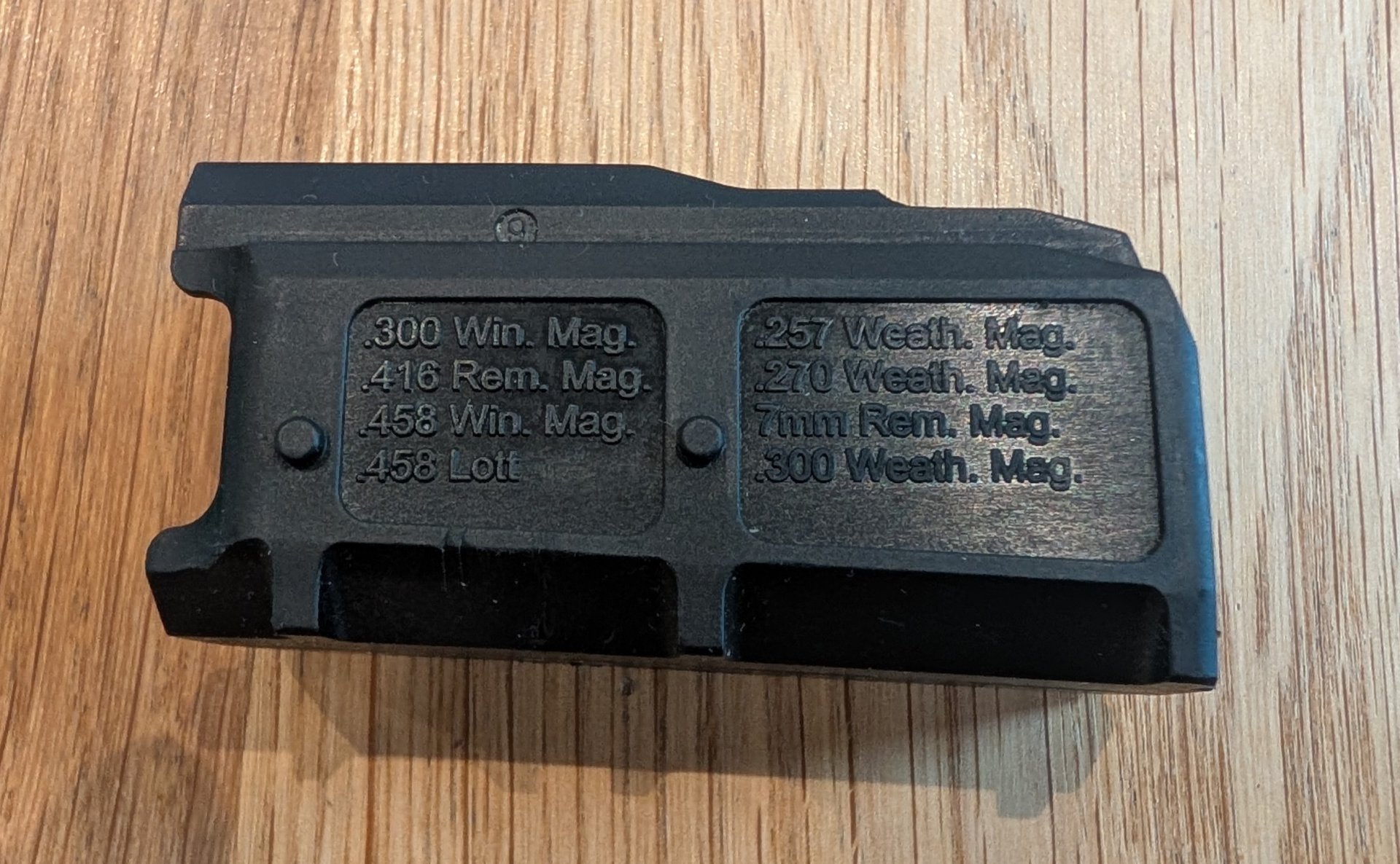 Blaser R8 Magazineinsatz 300 Win. Mag. Nr. 9 7mm Rem. etc – Bild 1