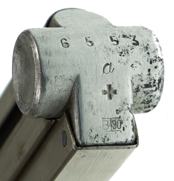 Magazin für Pistole Luger 08 / Mauser P08 / Mauser Werke von 1934 sehr seltene B90 Stemplung !!!!!!! – Bild 1