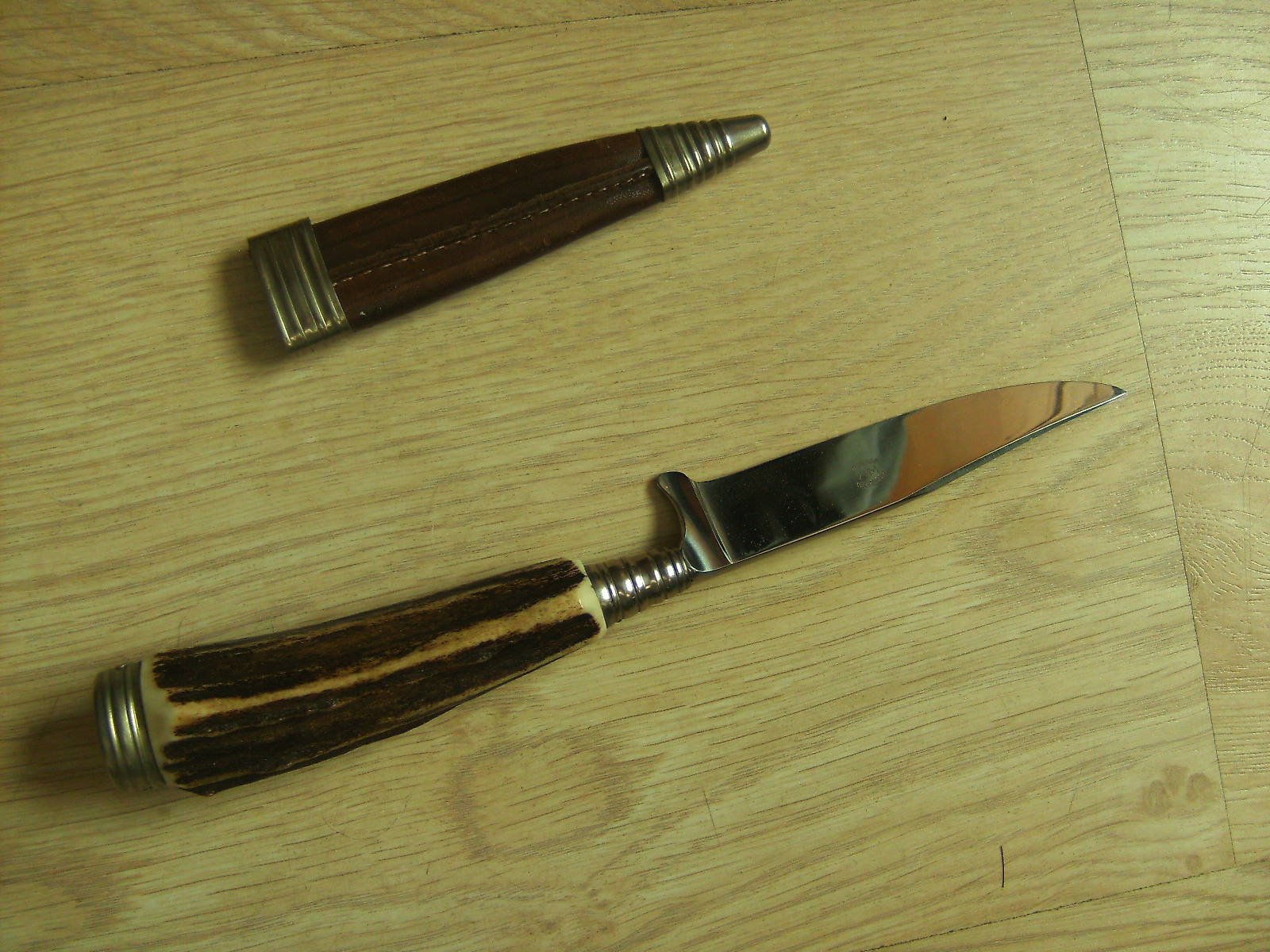Trachtenmesser, Nicker ,Horngriff – Bild 1