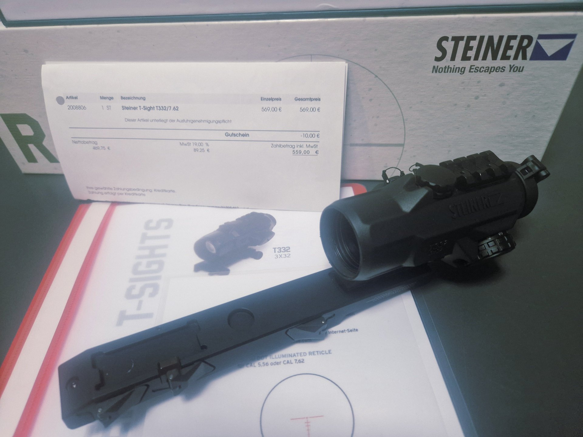 Für Wärmebild/ Steiner T332-7.62 mit Innomount – Bild 1