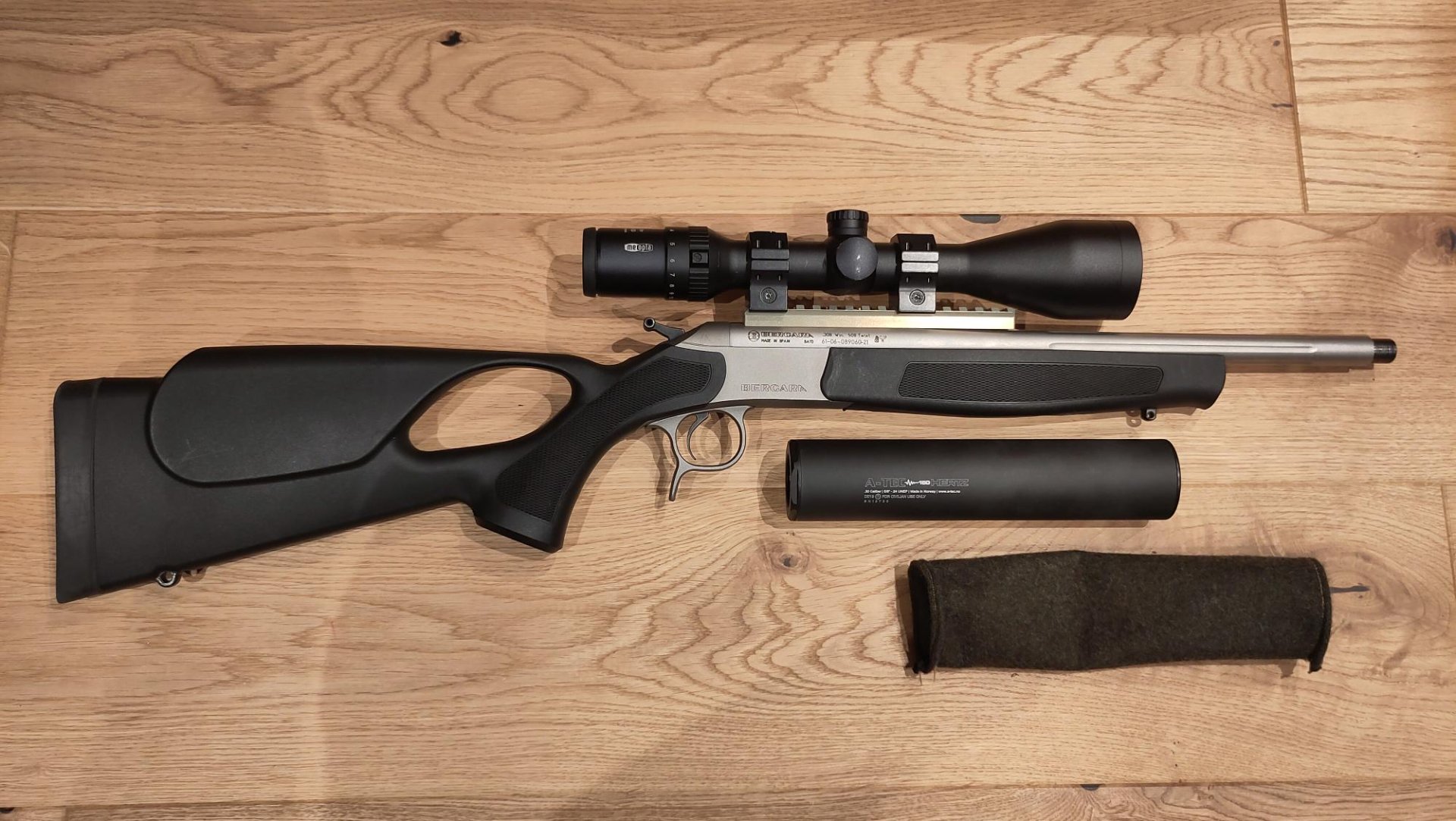 Bergara BA 13 TD 308 Win Stainless inkl. ZF Meopta R1 3-12x56 und SD A-TEC Hertz 150 – Bild 1