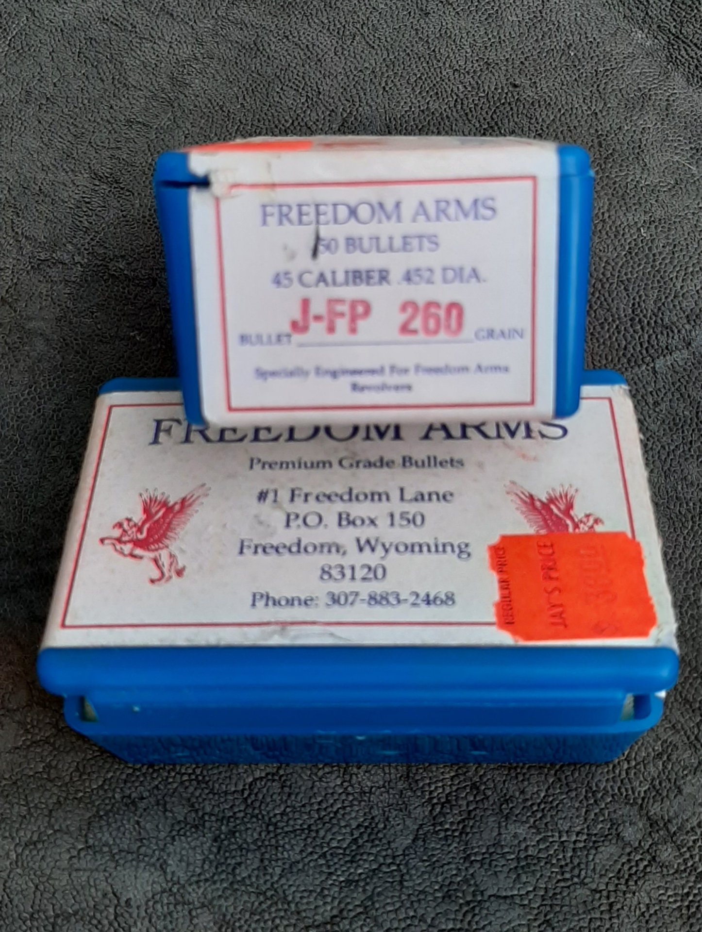 FREEDOM Arms .45 Teilmantel Geschosse – Bild 1