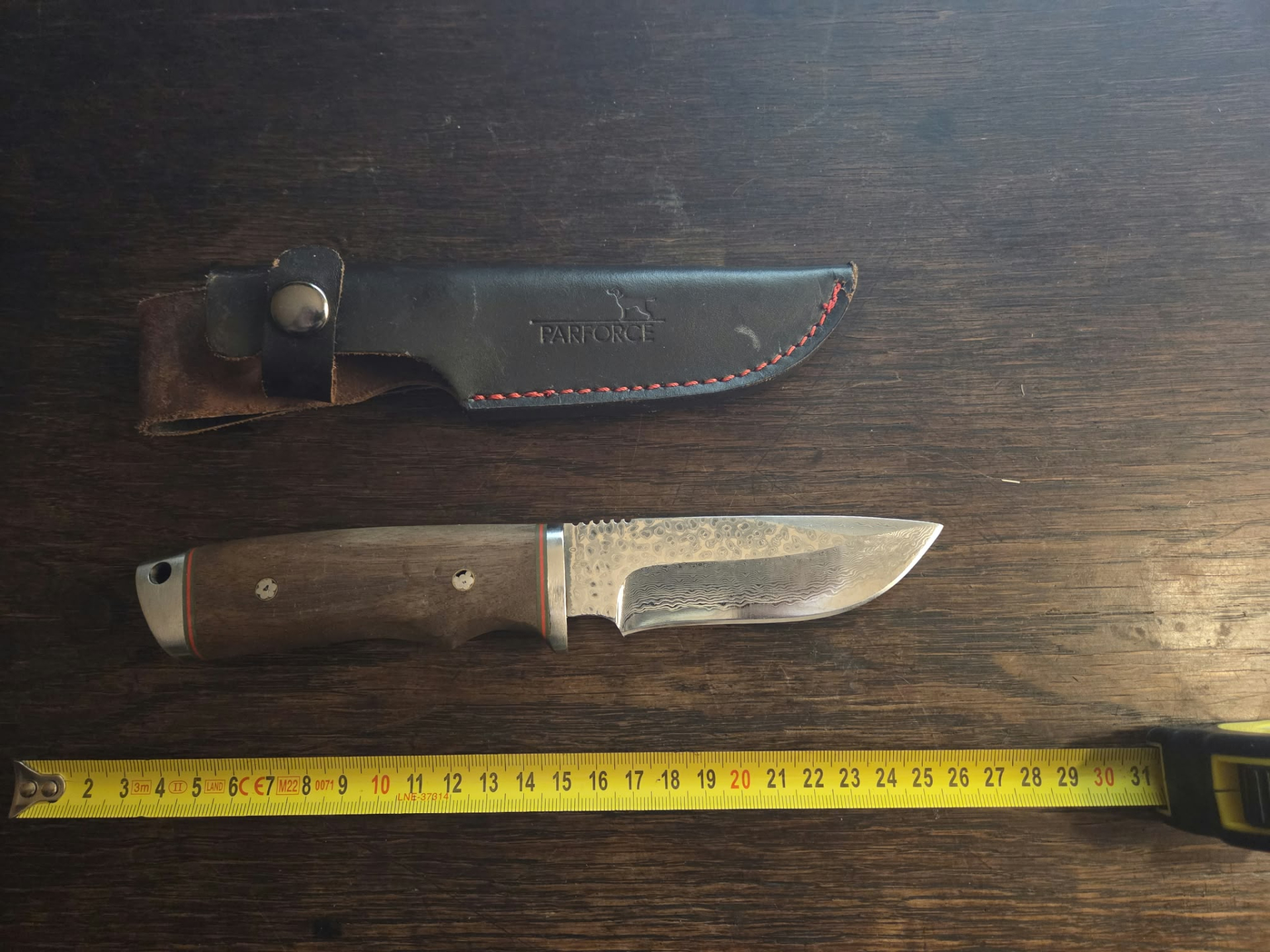 Damast Jagdmesser Parforce – Bild 1