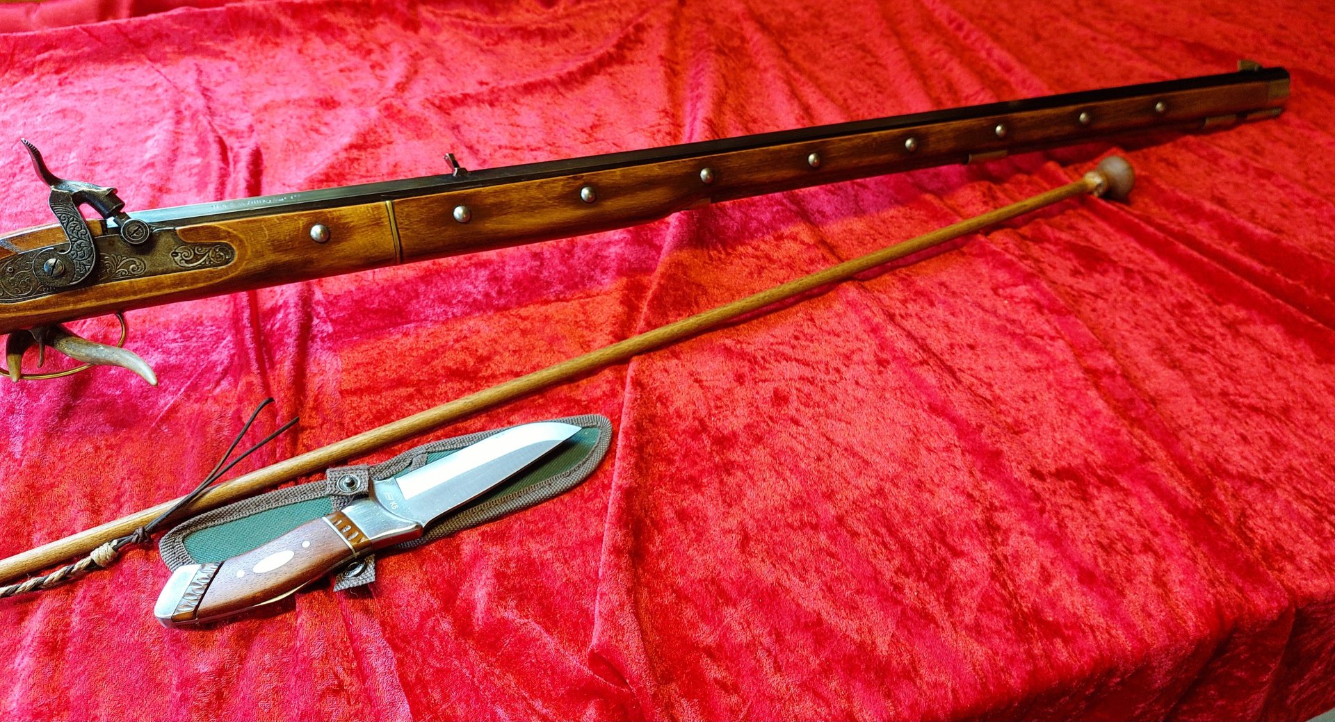 Kentucky Rifle -Kal. 45 im "Indian Style" – Bild 3