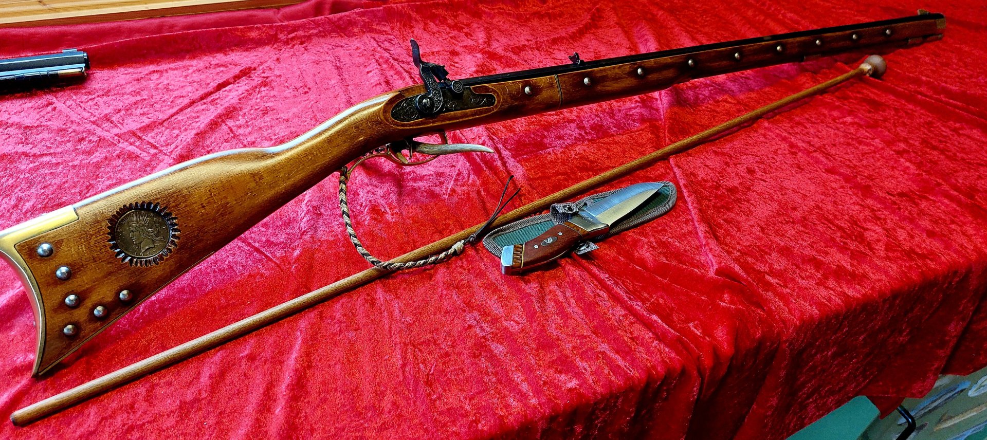 Kentucky Rifle -Kal. 45 im "Indian Style" – Bild 1