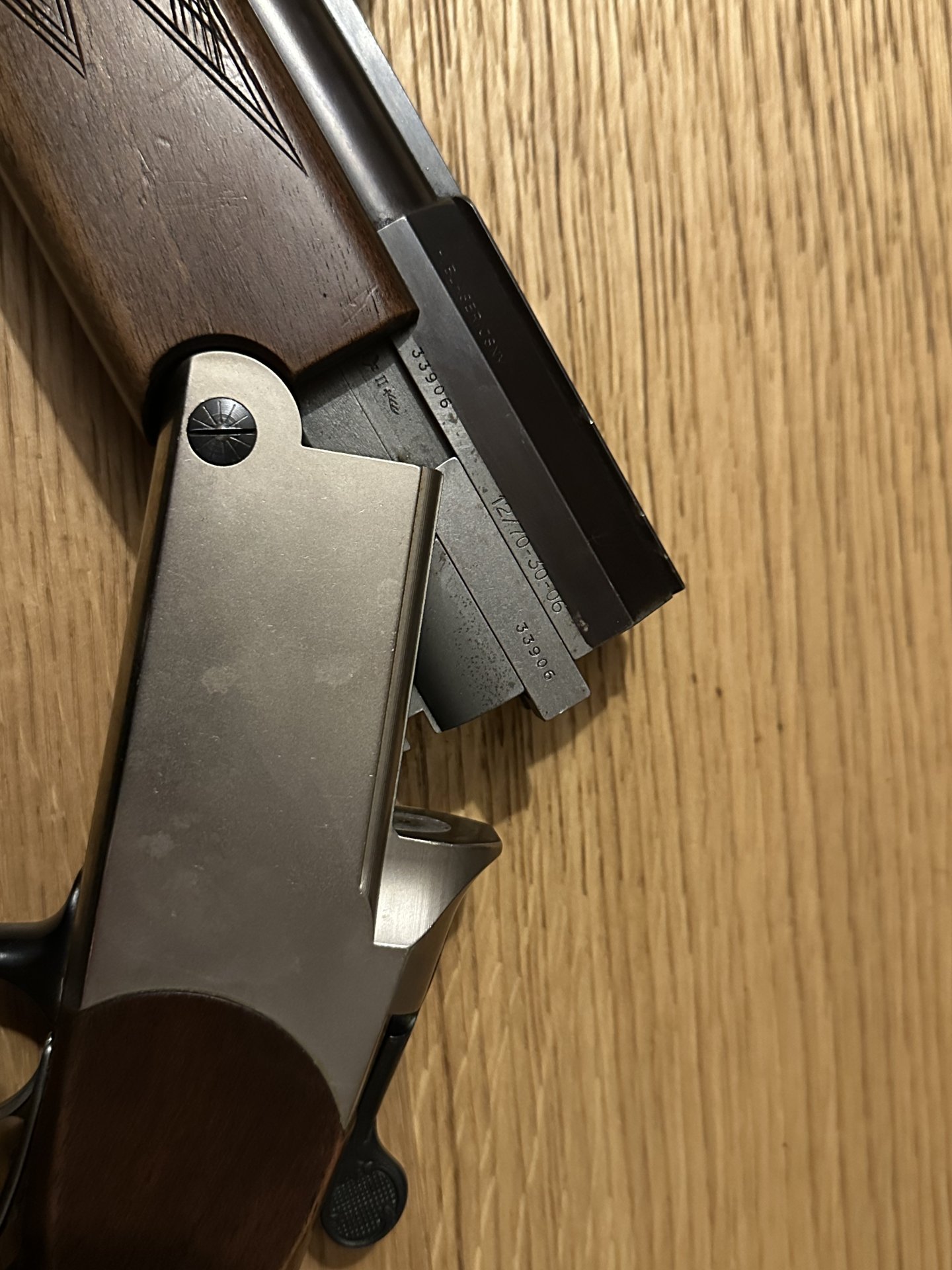 Blaser Bockbüchsflinte BBF 12/70 .30-06 Handspanner inkl. Burris FastFire 4 Rotpunktvisier – Bild 4