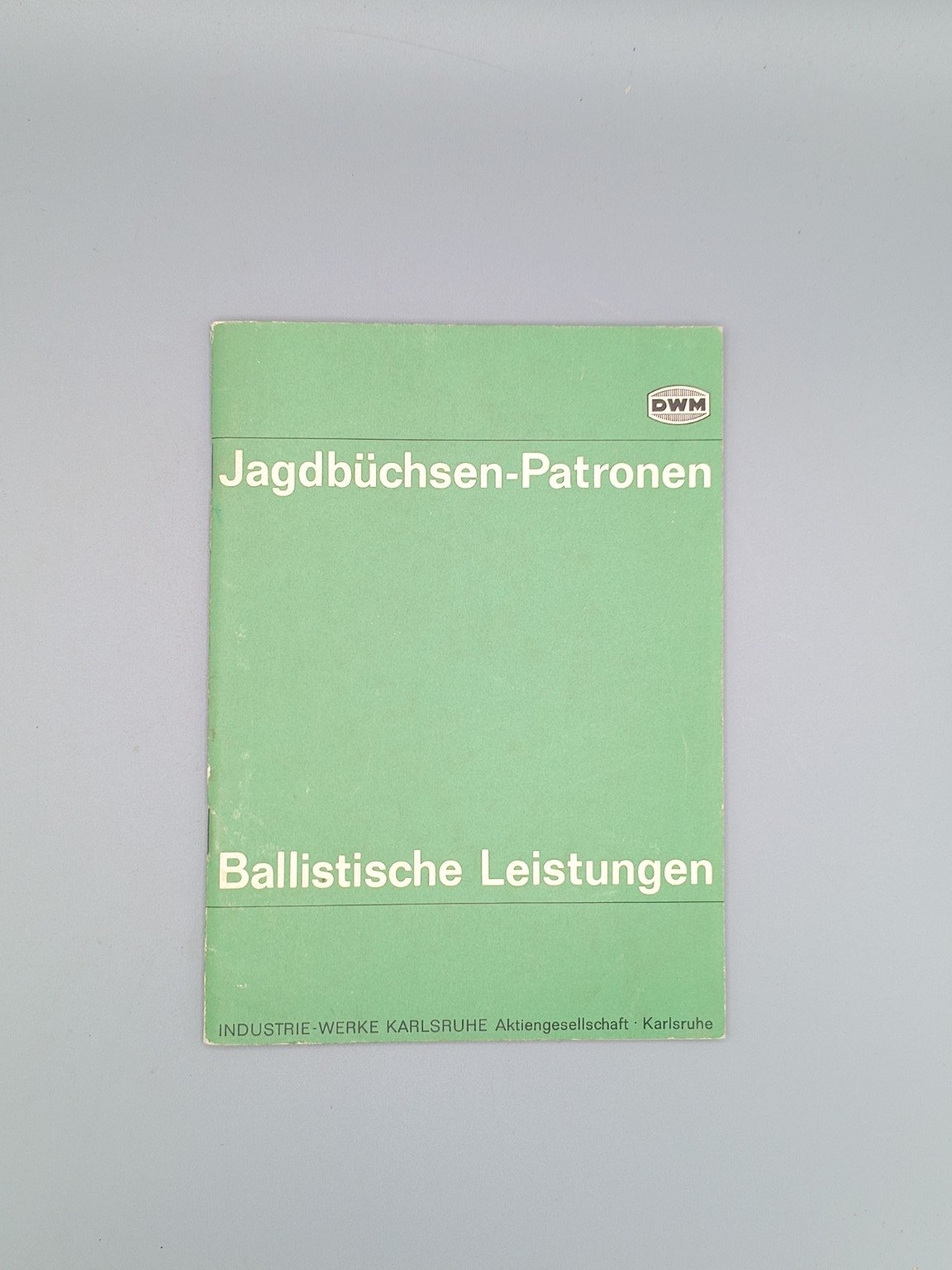 DWM Jagdbüchsen-Patronen – Ballistische Leistungen – Bild 1