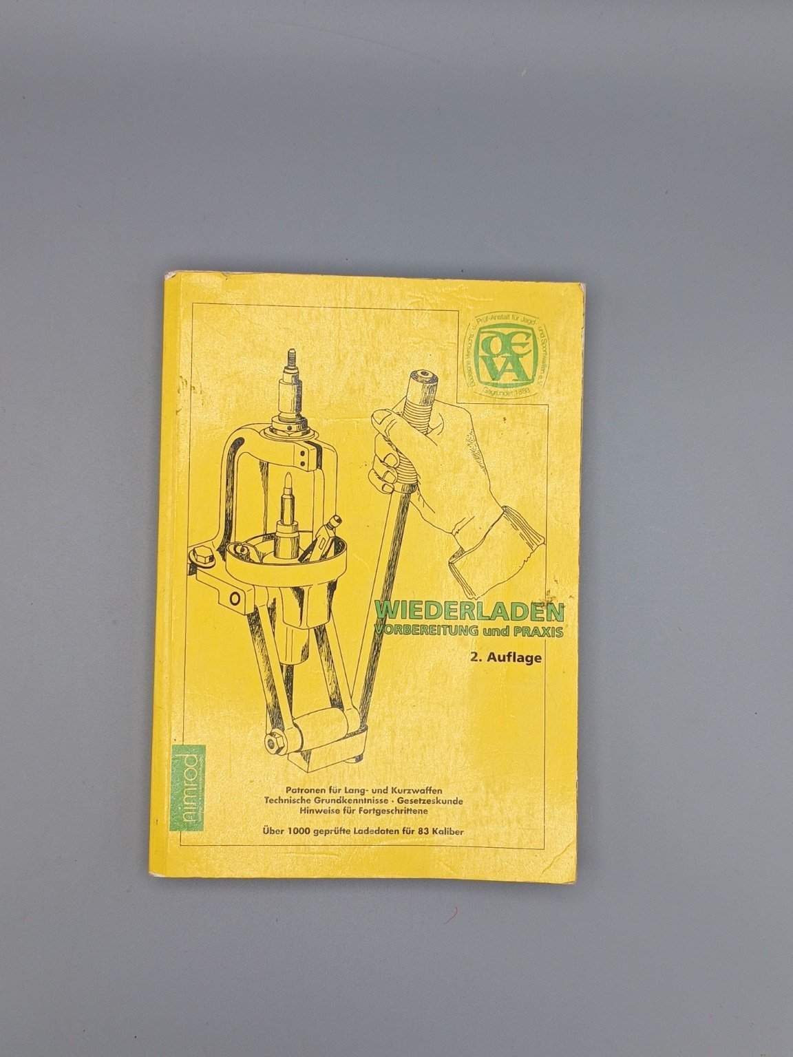 Wiederladen – Vorbereitung und Praxis, 2. Auflage – Bild 1