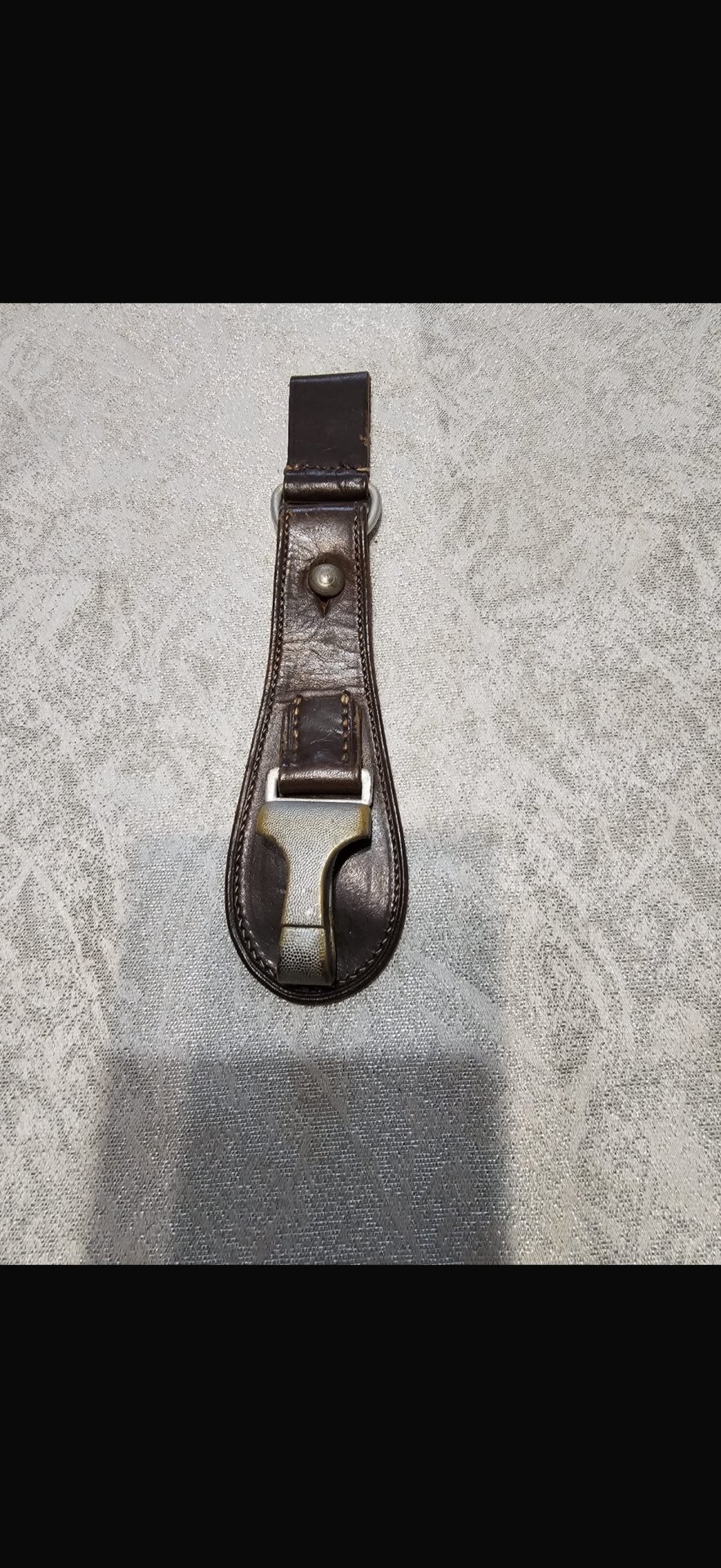 Säbel Anhänger, Leder – Bild 2