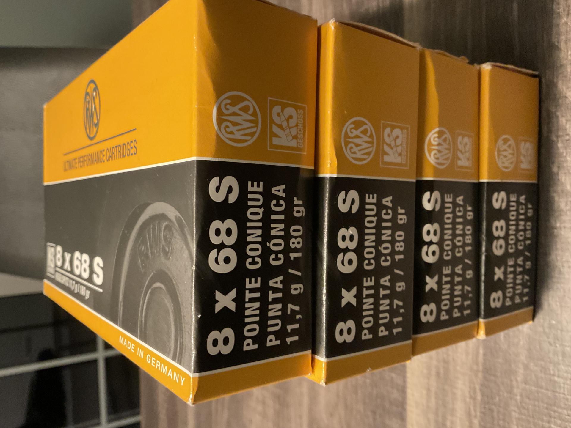 Patronen 8x68 S 11,7 gr. KS – Bild 2
