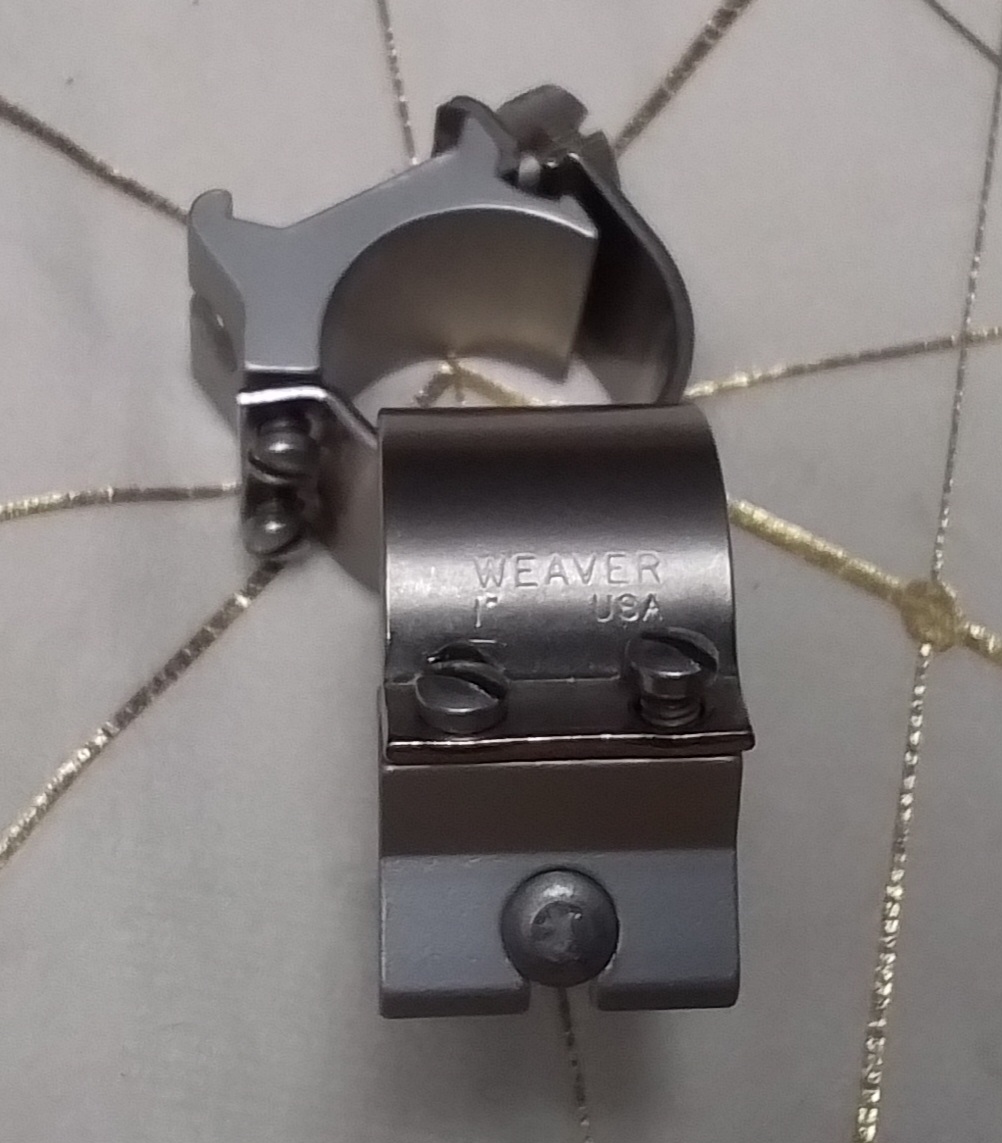 ZF Ringe von Weaver Stainless, 1“ – Bild 1