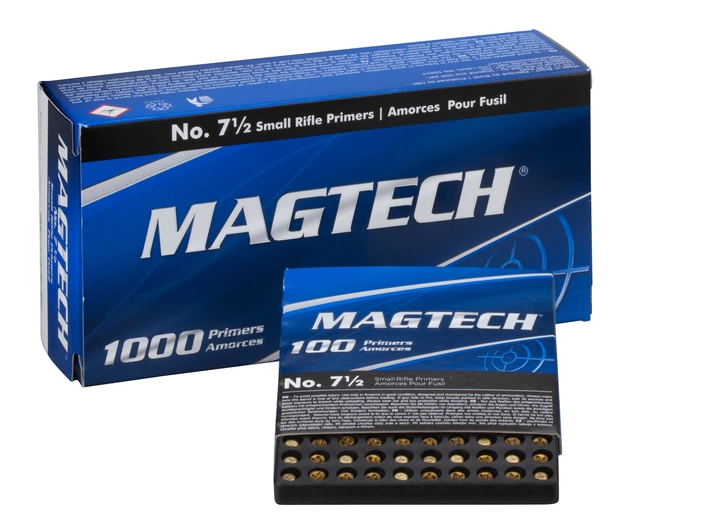 Magtech Zündhütchen 7½ Small Rifle – 1.000 Stück – Inklusive Versand – Bild 1