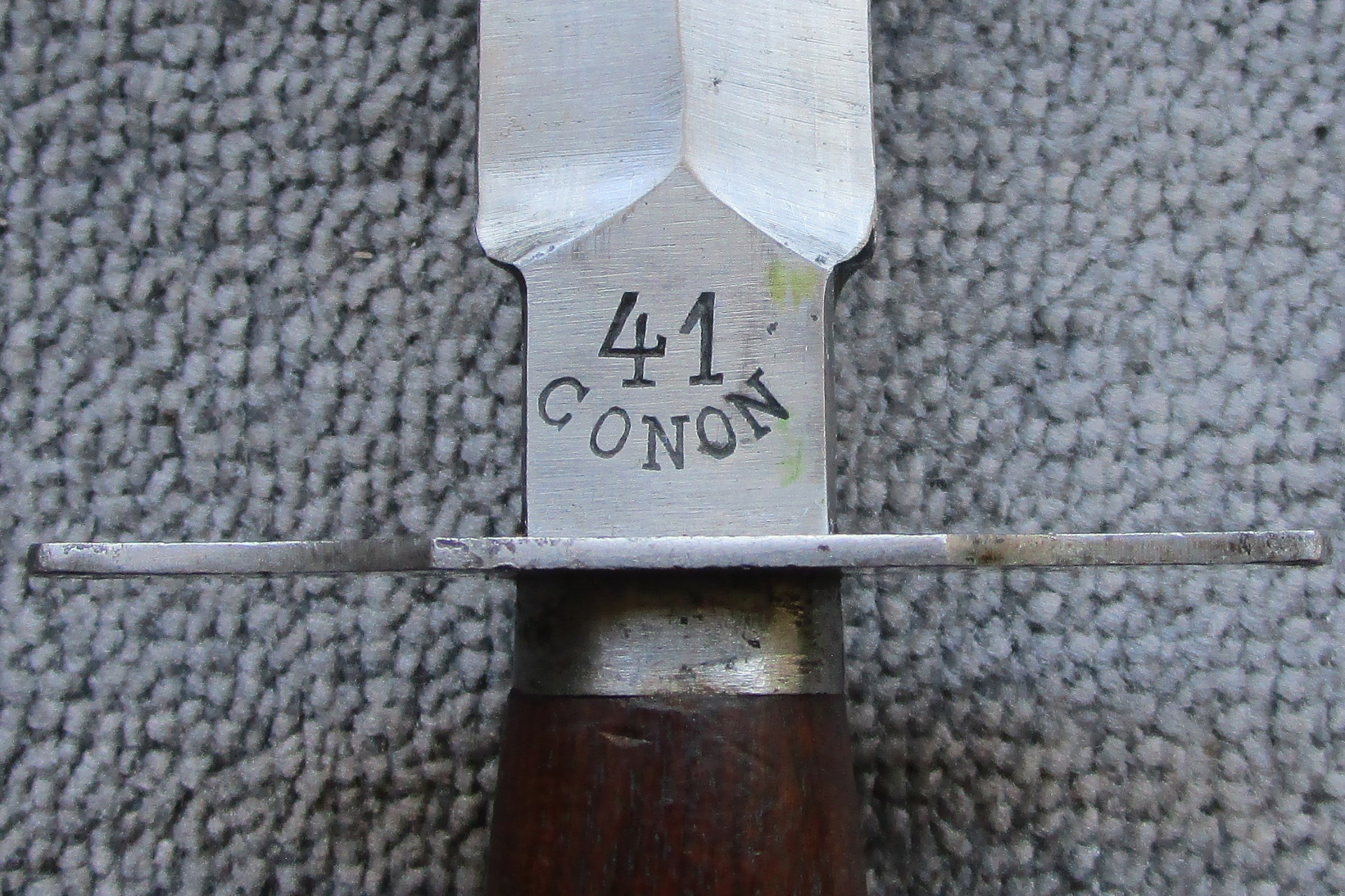 Grabendolch Kampfmesser Mod. 1916 Wehrmacht Kriegsmarine Stiefelmesser Infanteriemesser Gonon 1941 N – Bild 3