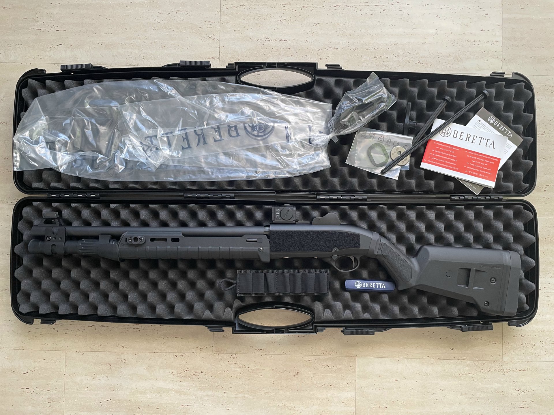 Beretta 1301 Tactical Gen 2 – US-Tuning (GG&G, Magpul, Nordic) – Top-Zustand! – Bild 2