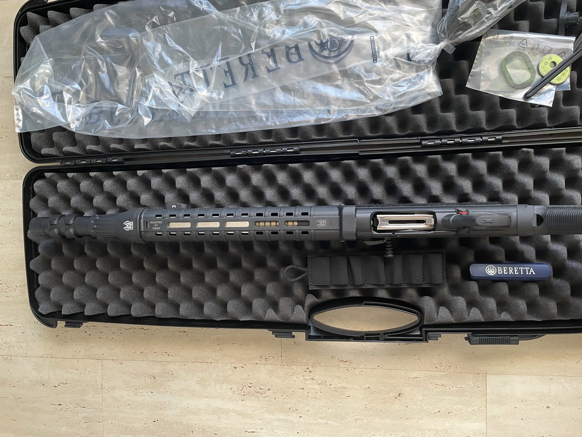 Beretta 1301 Tactical Gen 2 – US-Tuning (GG&G, Magpul, Nordic) – Top-Zustand! – Bild 3