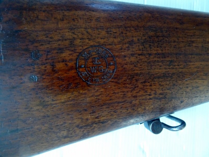 Rep. Büchse, Gewehr Steyr, Kropatschek Mod.1886, Kal. 8x60R – Bild 3