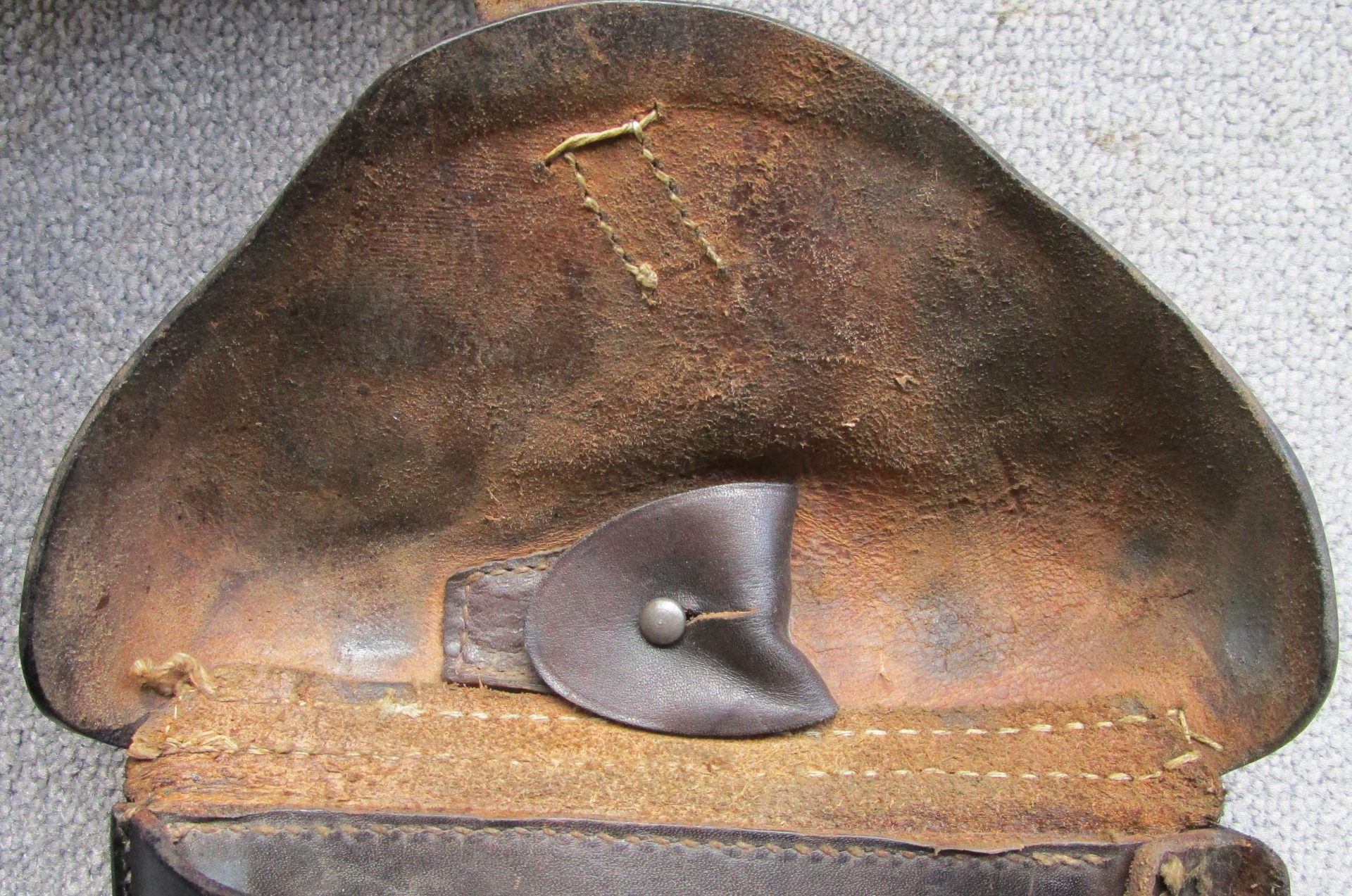 Pistolentasche Koffertasche für Pistole 08 P08 C. Otto Gehrckens Pinneberg 1940 WaA – Bild 5