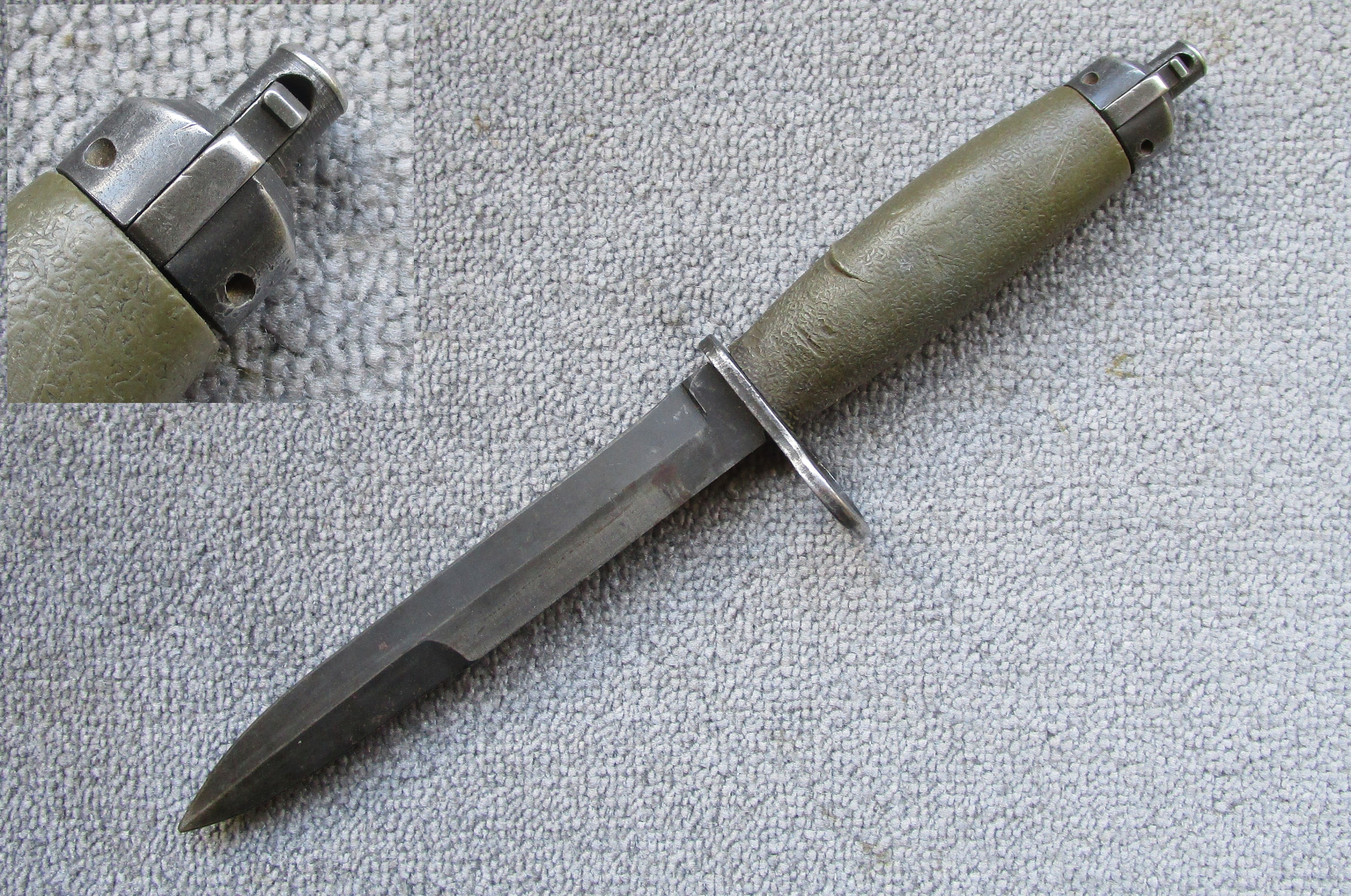 Bajonett Seitengewehr AG3 Norwegen Kongsberg für Gewehr G3 BW Bundeswehr – Bild 2