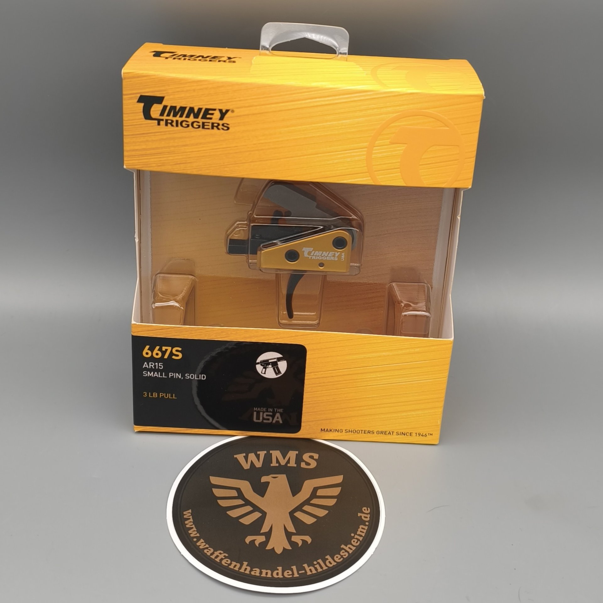 Timney DropIn Trigger 667S AR15 Small Pin 3lb (1360 Gramm) – Bild 1
