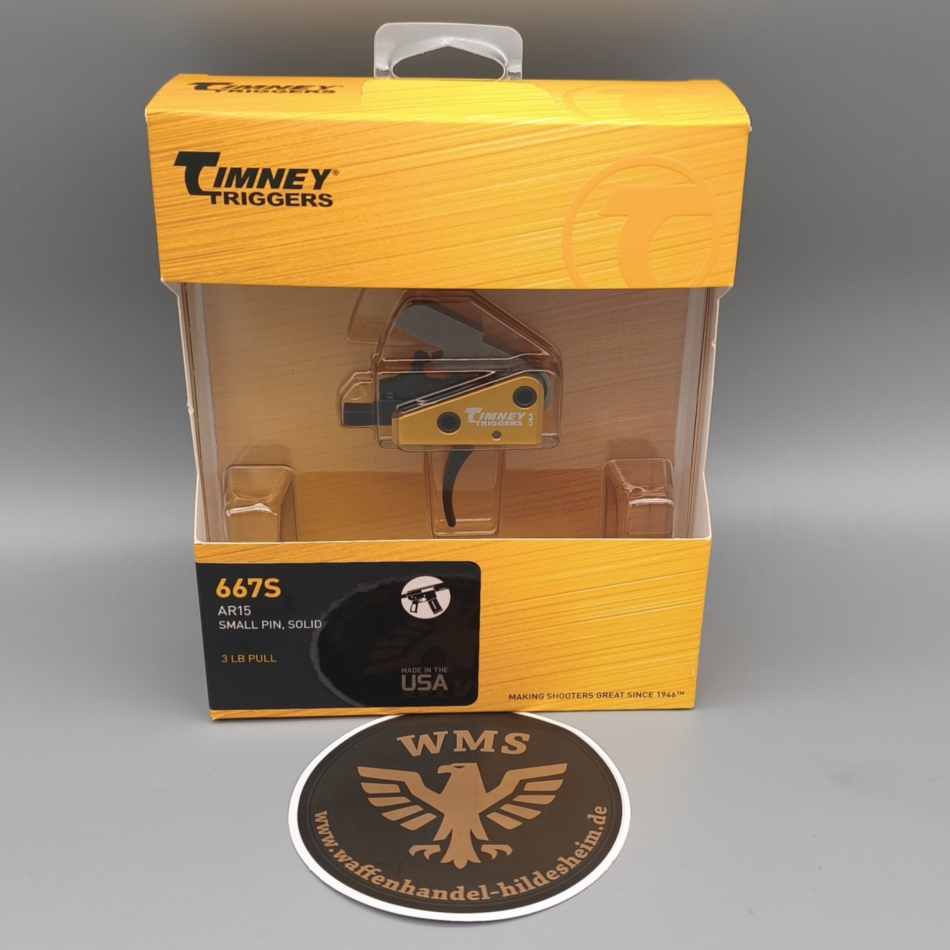 Timney DropIn Trigger 667S AR15 Small Pin 3lb (1360 Gramm) – Bild 2