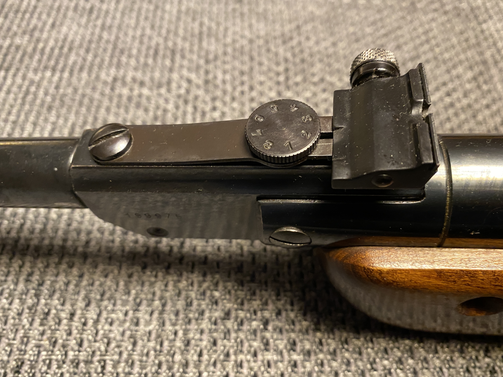 Walther LG 55 / Mod.55 / Baujahr 1964 / 4.5 Diabolo – Bild 6