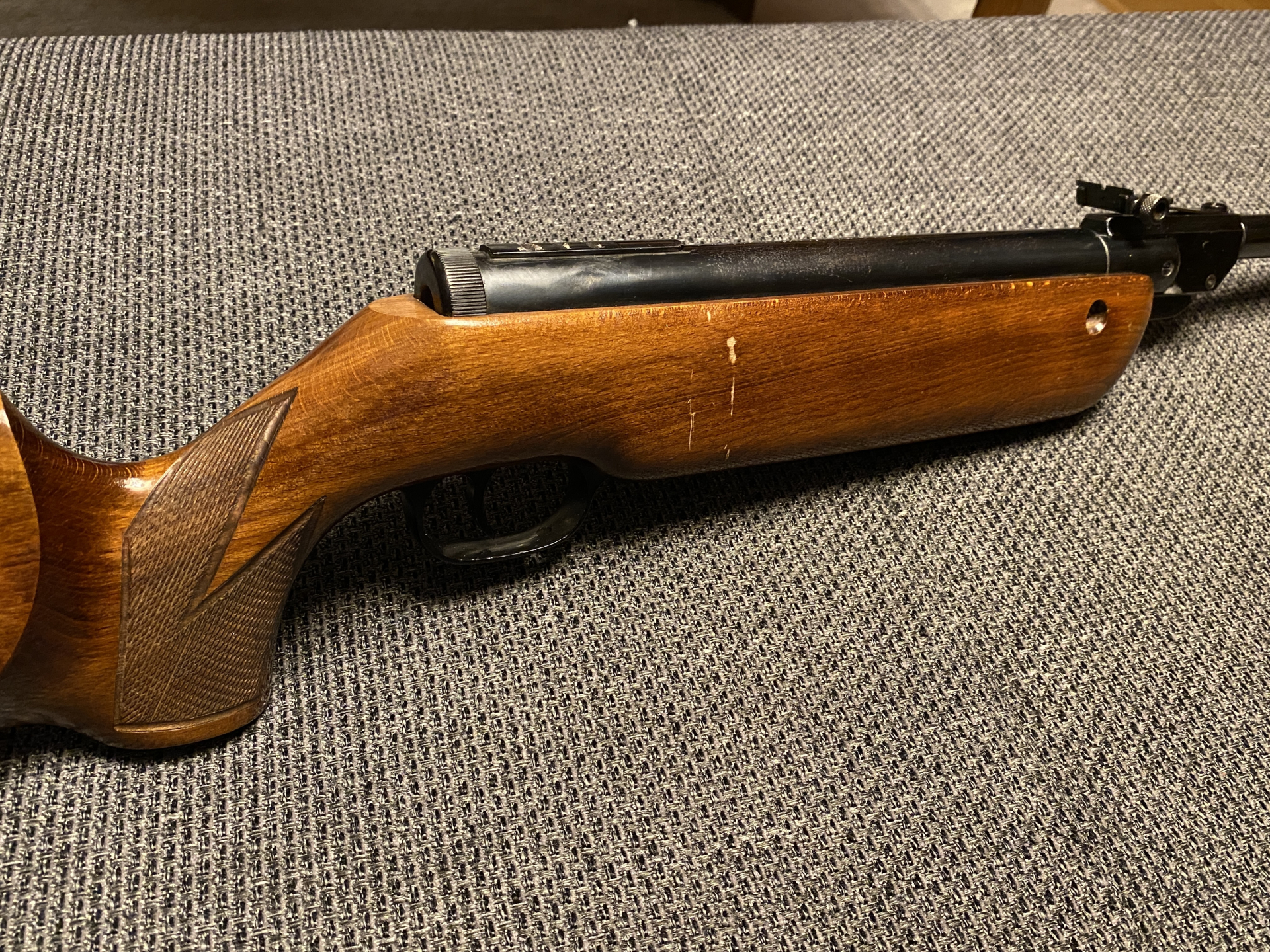 Walther LG 55 / Mod.55 / Baujahr 1964 / 4.5 Diabolo – Bild 4