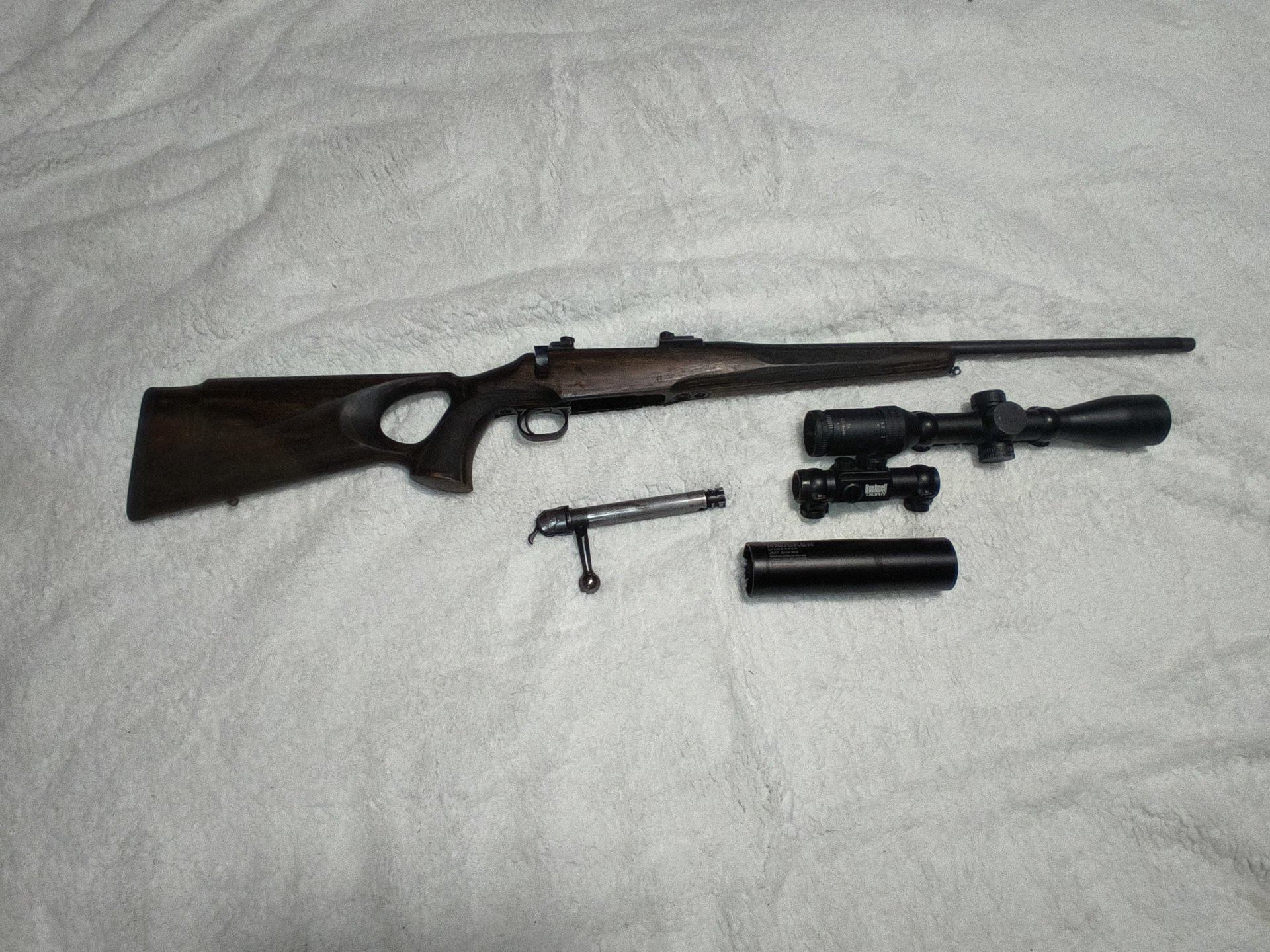 Mauser M12 Max Lochschaft Kal. .30-06 Spr. – Jagd-Komplettpaket inkl. Hausken Schalldämpfer & 2 Opti – Bild 8