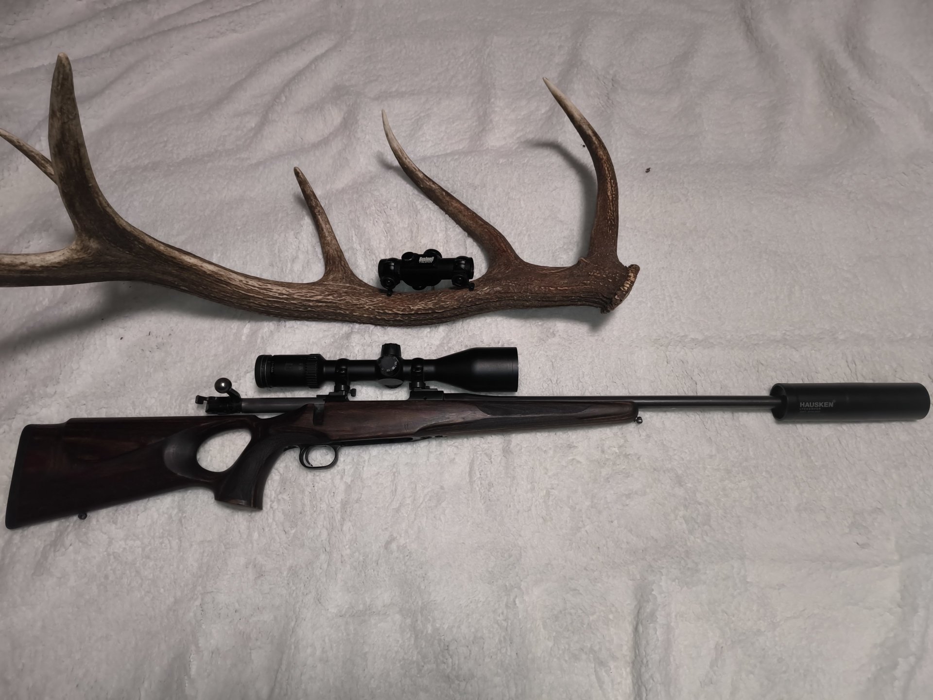 Mauser M12 Max Lochschaft Kal. .30-06 Spr. – Jagd-Komplettpaket inkl. Hausken Schalldämpfer & 2 Opti – Bild 13