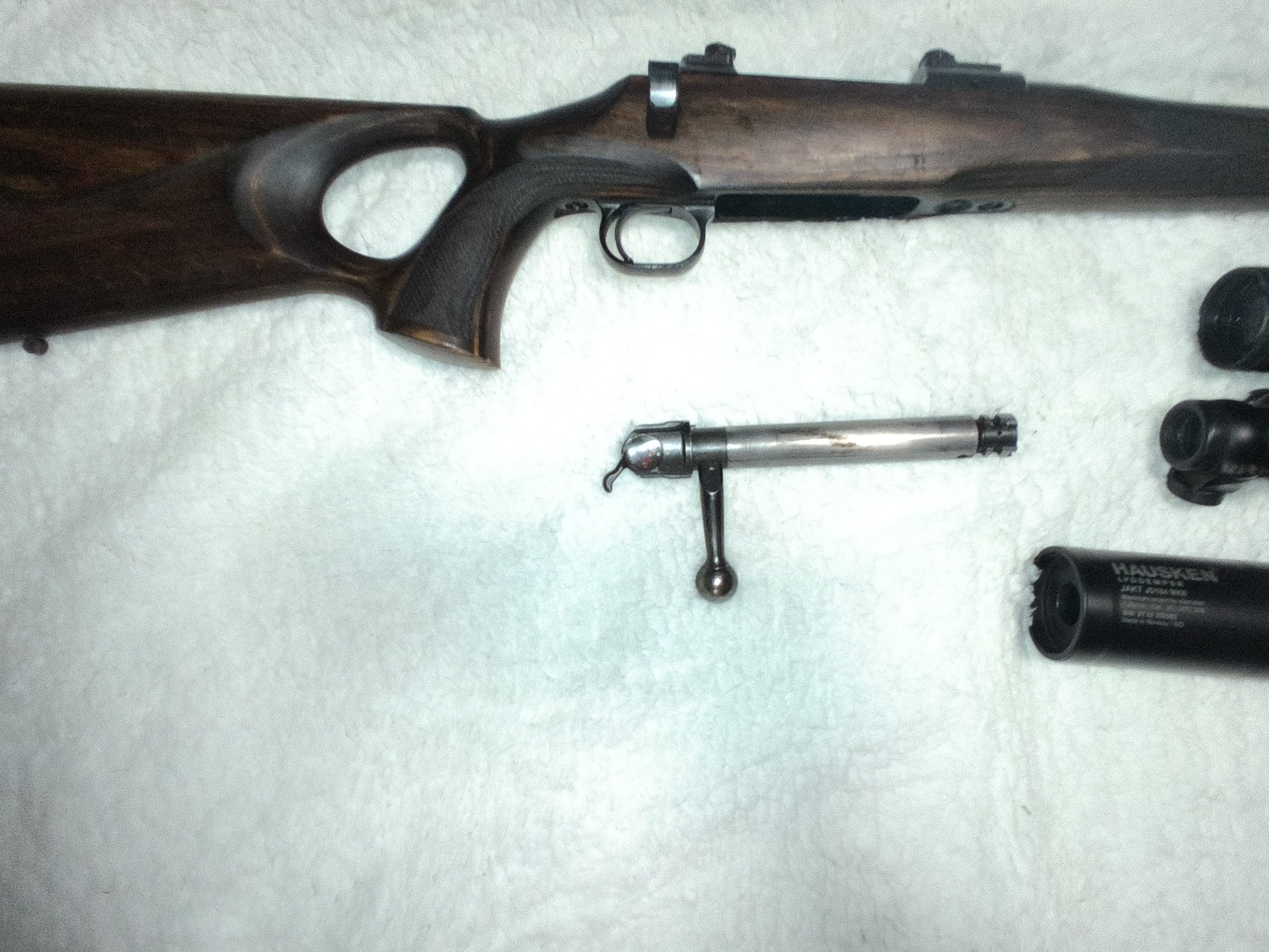 Mauser M12 Max Lochschaft Kal. .30-06 Spr. – Jagd-Komplettpaket inkl. Hausken Schalldämpfer & 2 Opti – Bild 12