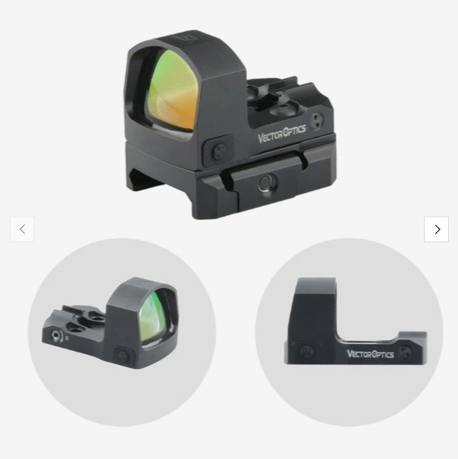 Vector Optics SCRD-M43 Frenzy-S 1x17x24 MOS Multi Reticle - 25 Jahre Garantie – Bild 1