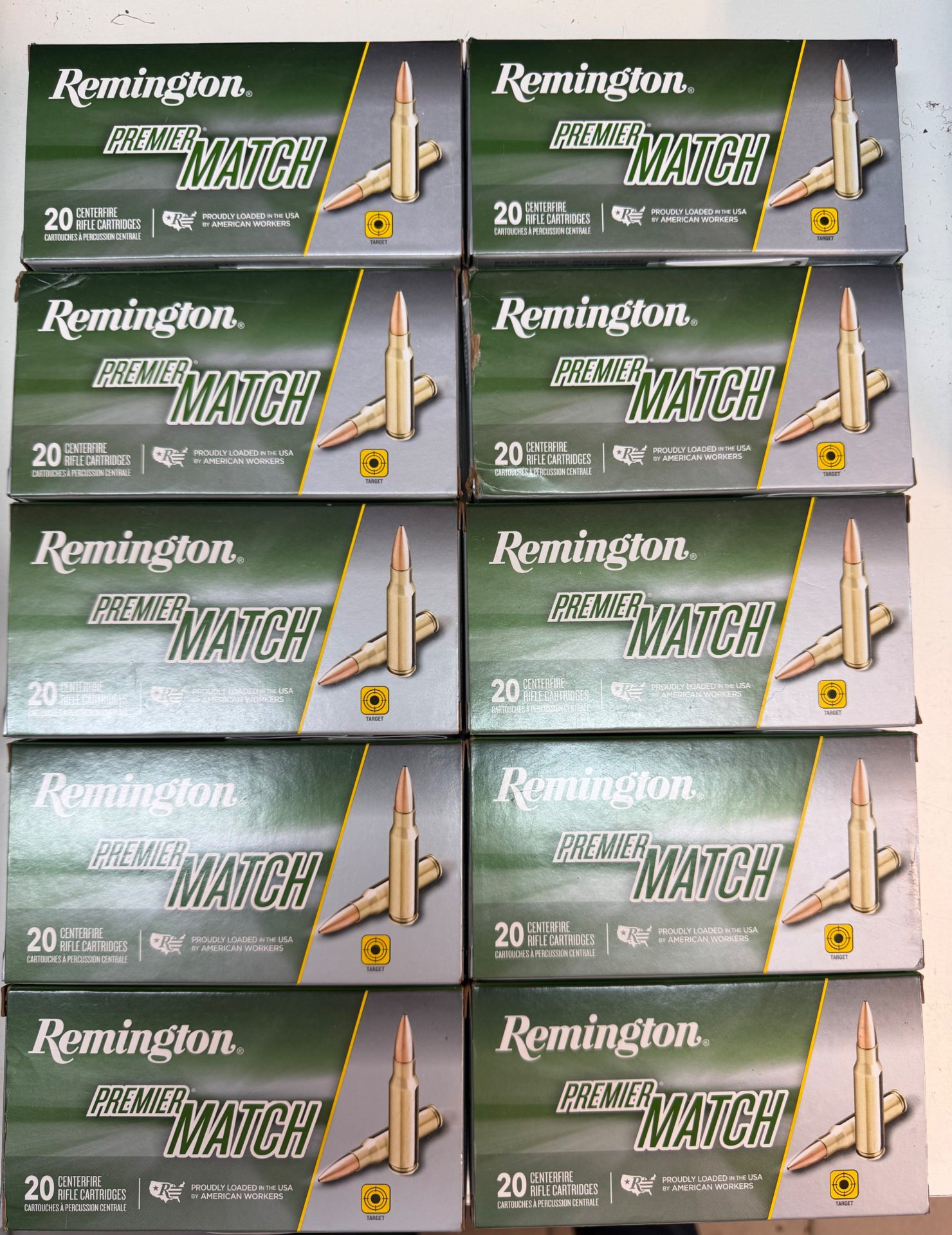 .308 Win - Remington Premier Match Hülsen 200 Stück – Bild 1